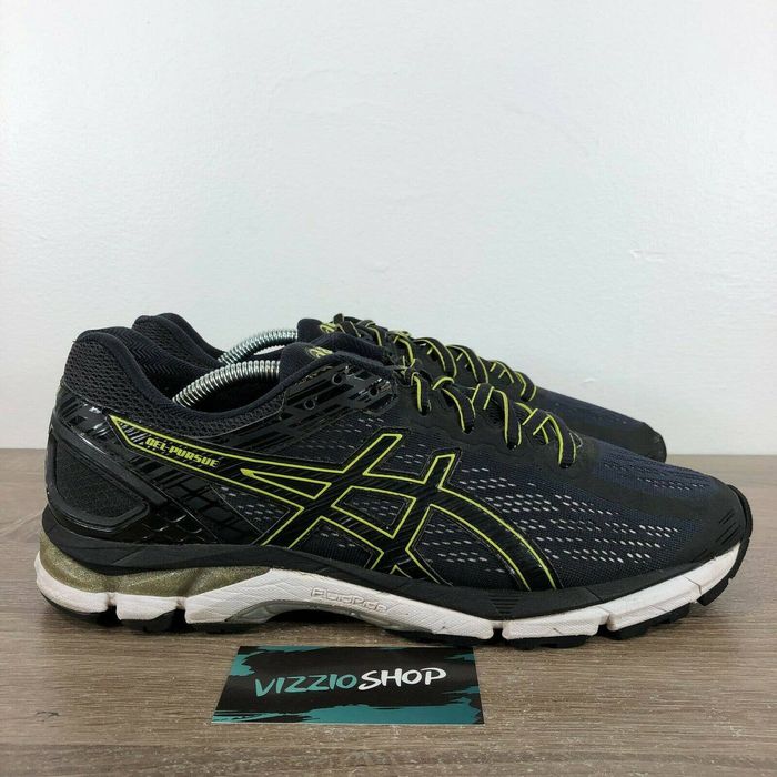 Asics Asics GEL Pursue 3 Carbon Black Neon Running Men s 10 T6C0N