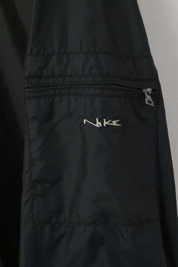 Nike Nike Men L 183 Jacket Black Nylon Waterproof Top 1415 Size US L / EU 52-54 / 3 - 4 Thumbnail