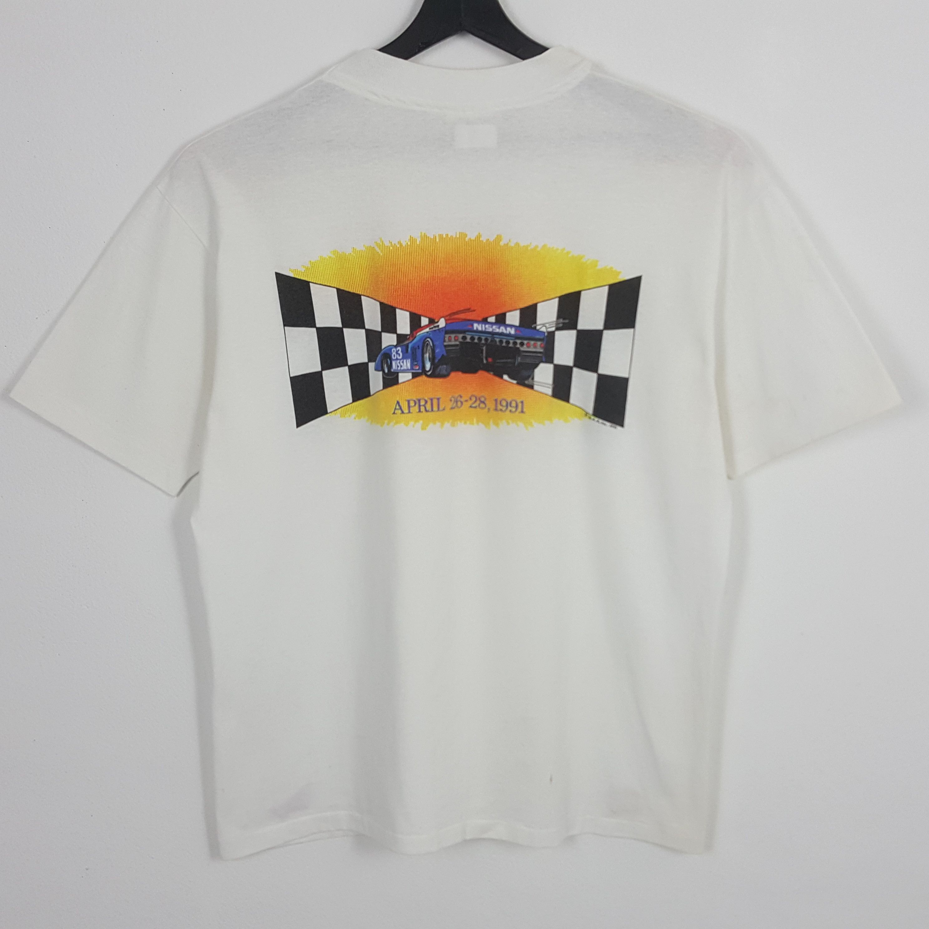 Japanese Brand × Vintage 90’s Nissan Japanese Brand Racing Team T-shirt Size US XL / EU 56 / 4 - 3 Thumbnail