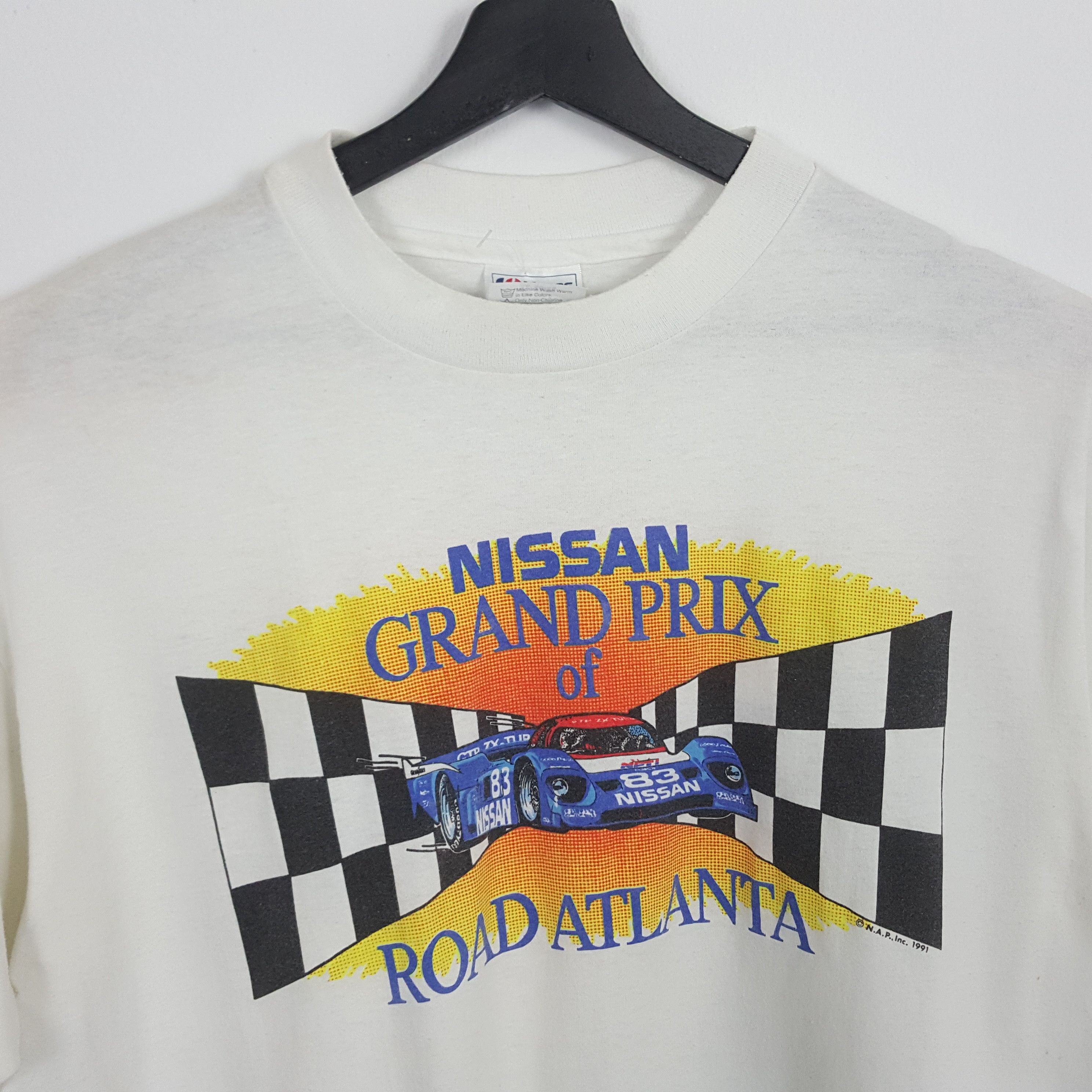 Japanese Brand × Vintage 90’s Nissan Japanese Brand Racing Team T-shirt Size US XL / EU 56 / 4 - 2 Thumbnail