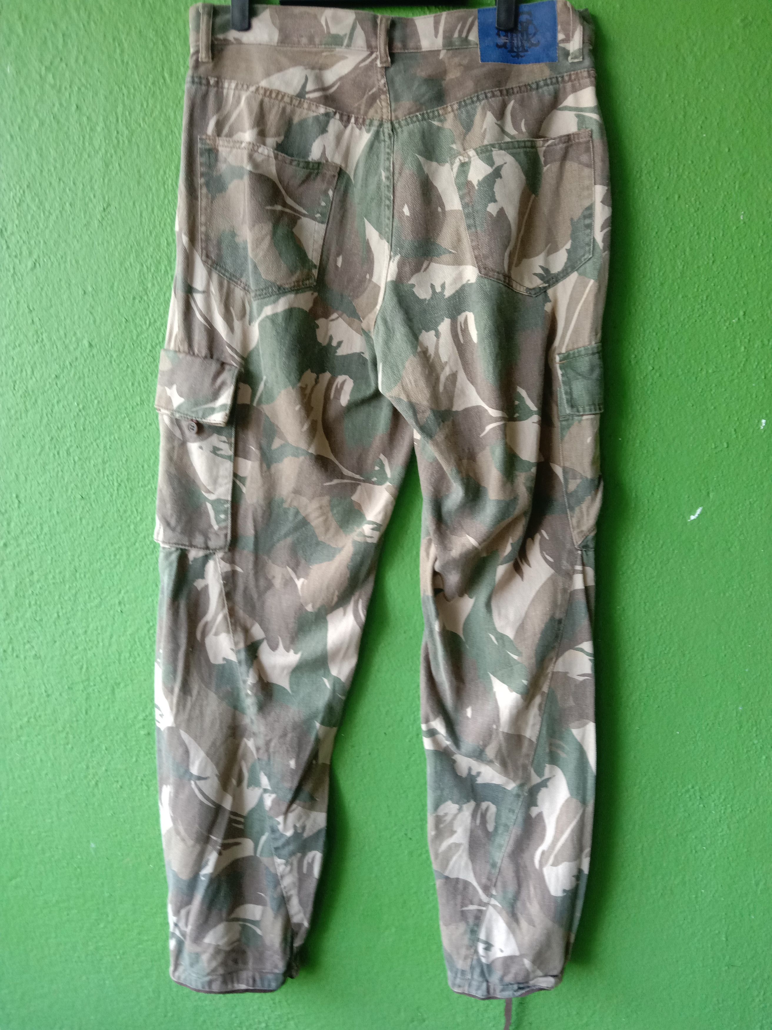 Japanese Brand PPFM camo cargo pants Size US 32 / EU 48 - 4 Thumbnail