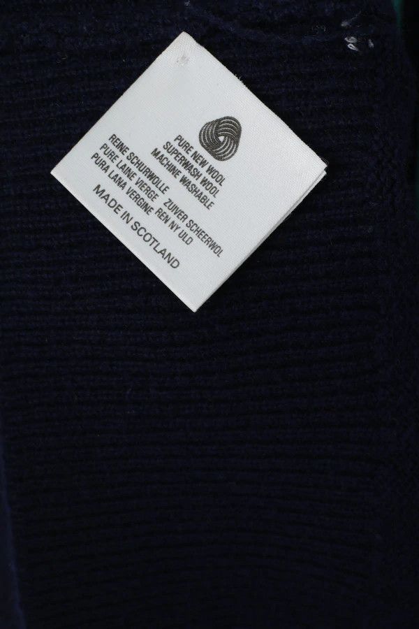 Vintage Pringle Sports Men S Jumper Navy Striped New Wool 1499 Size US S / EU 44-46 / 1 - 6 Thumbnail