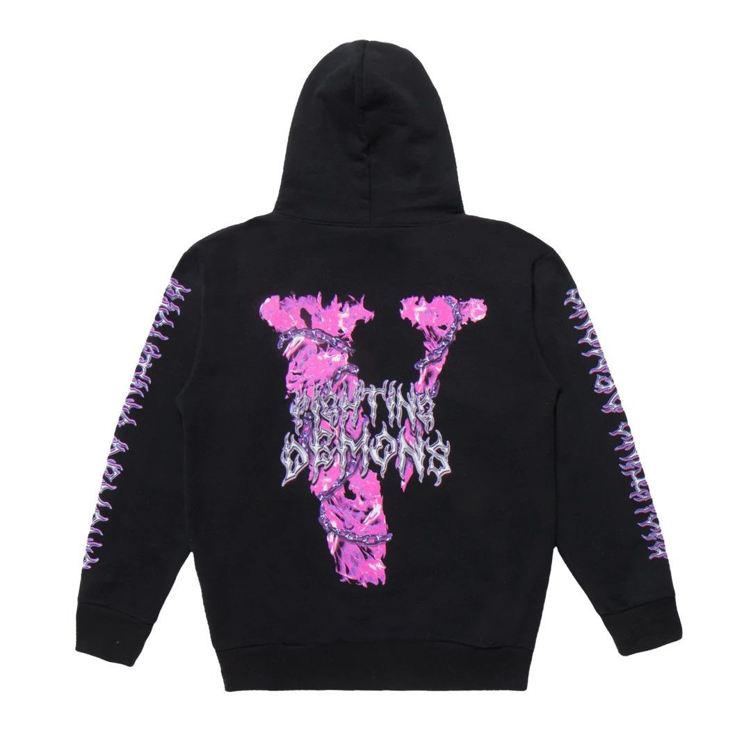 Good Juice Wrld Fighting Demons Hoodie Large Size