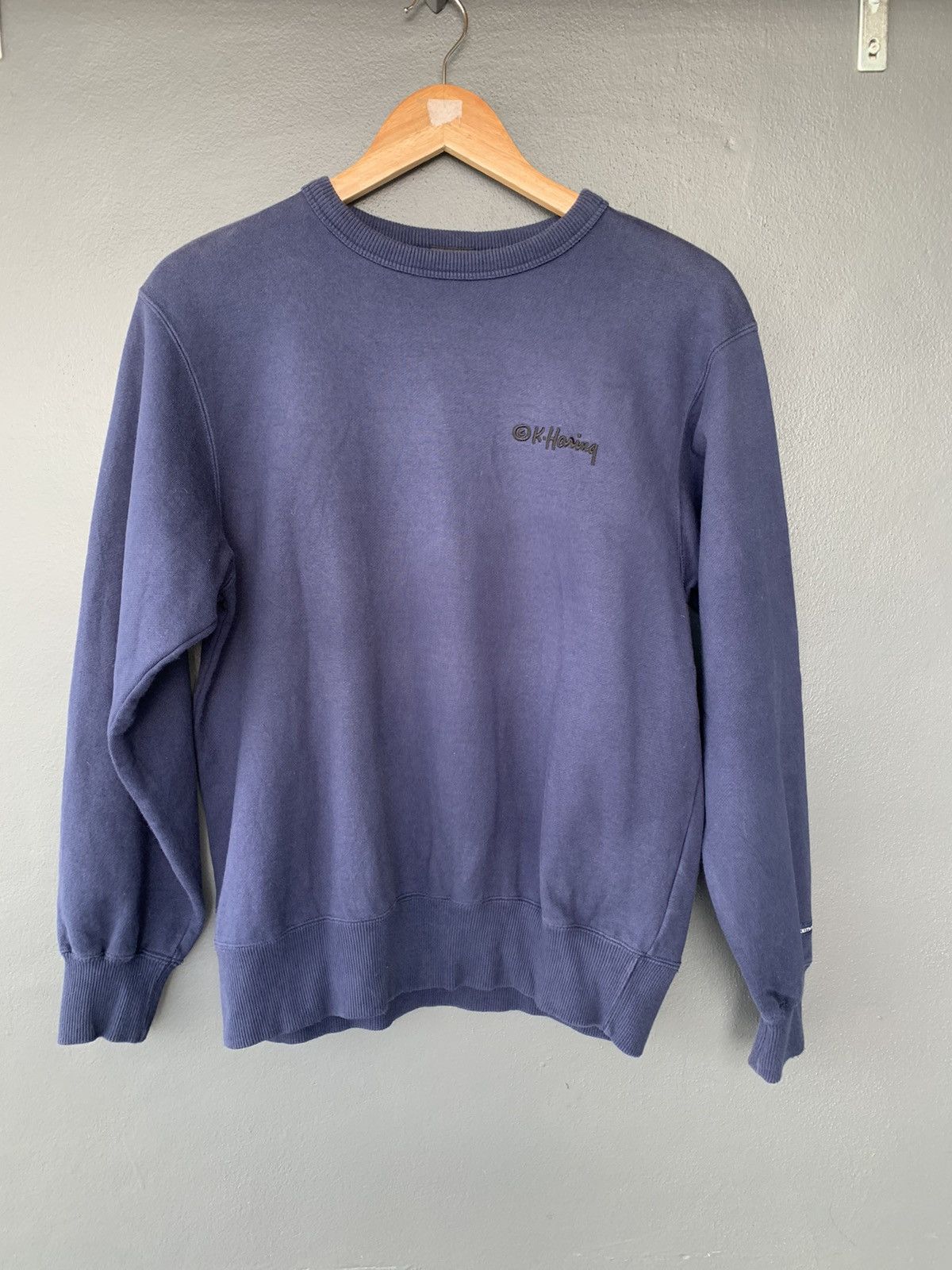 KEITH HARING HELP ART SWEATSHIRT POP ART