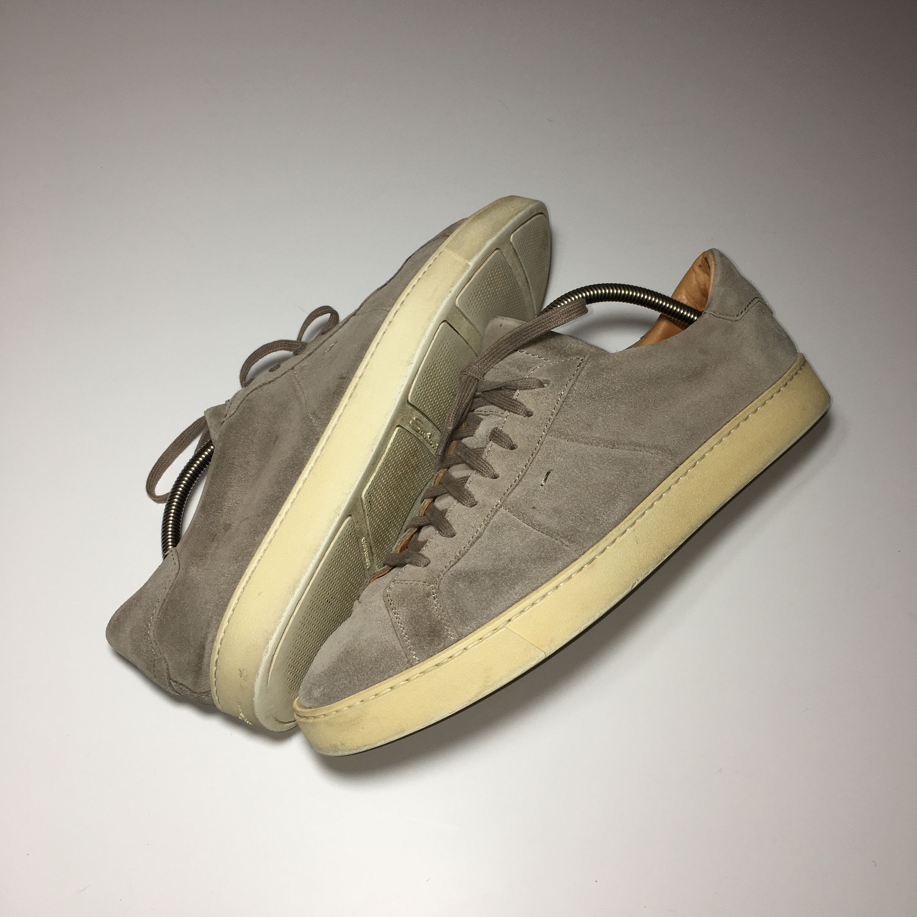 Santoni Santoni low-top sneakers - Brown | Grailed