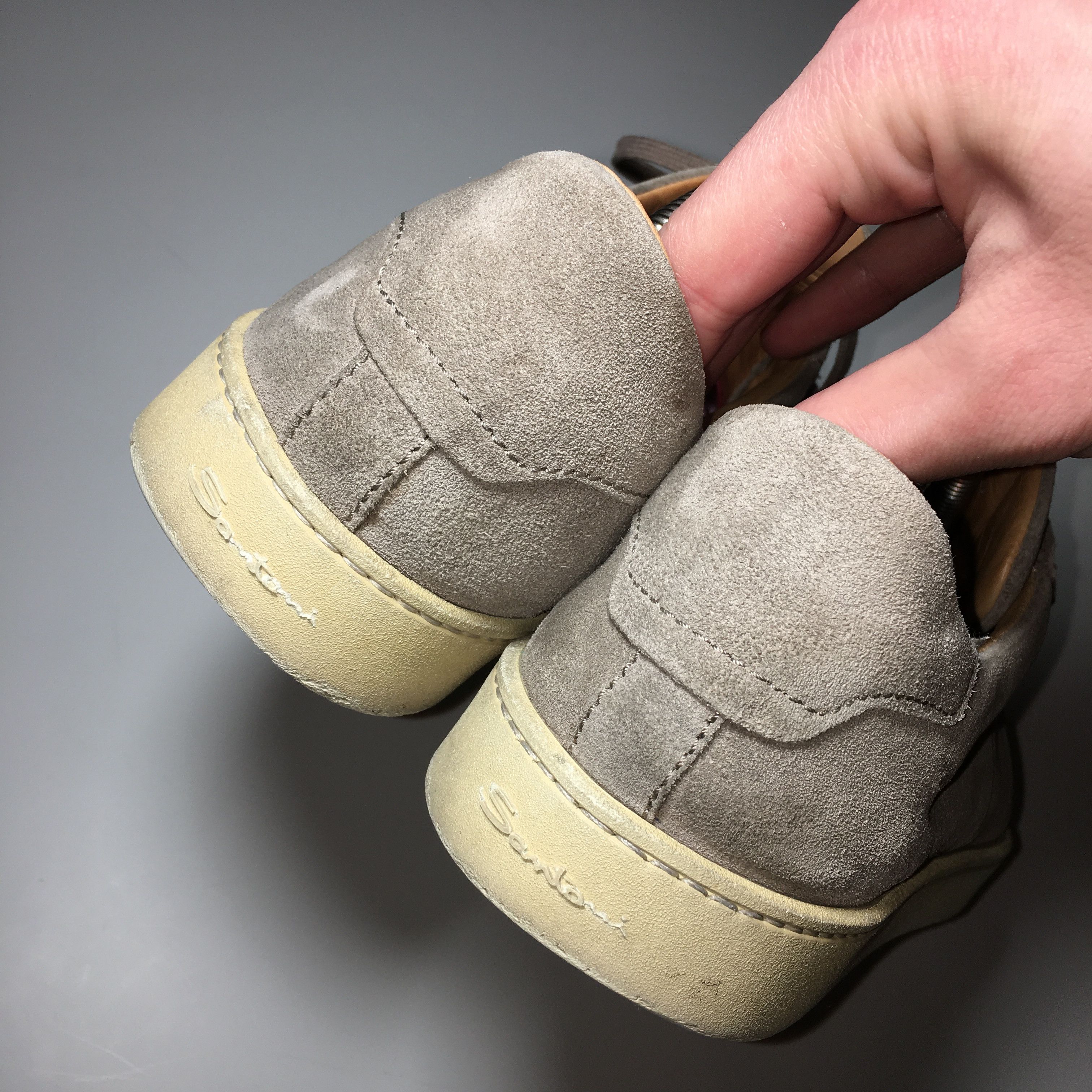 Santoni Santoni Suede Low Top Sneakers Size US 10 Size US 10 / EU 43 - 7 Thumbnail