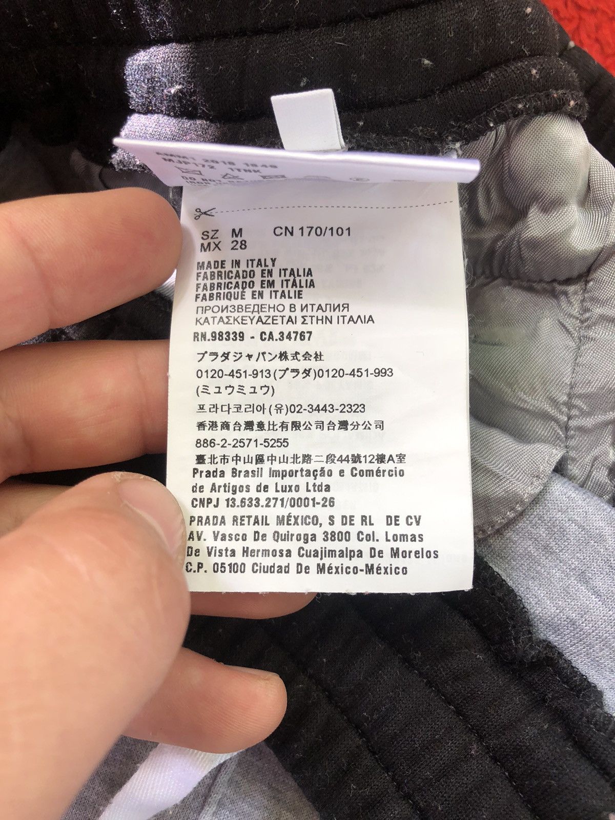 Miu Miu × Prada Miu Miu Logo Side Bands Sweatpants Size US 30 / EU 46 - 13 Thumbnail