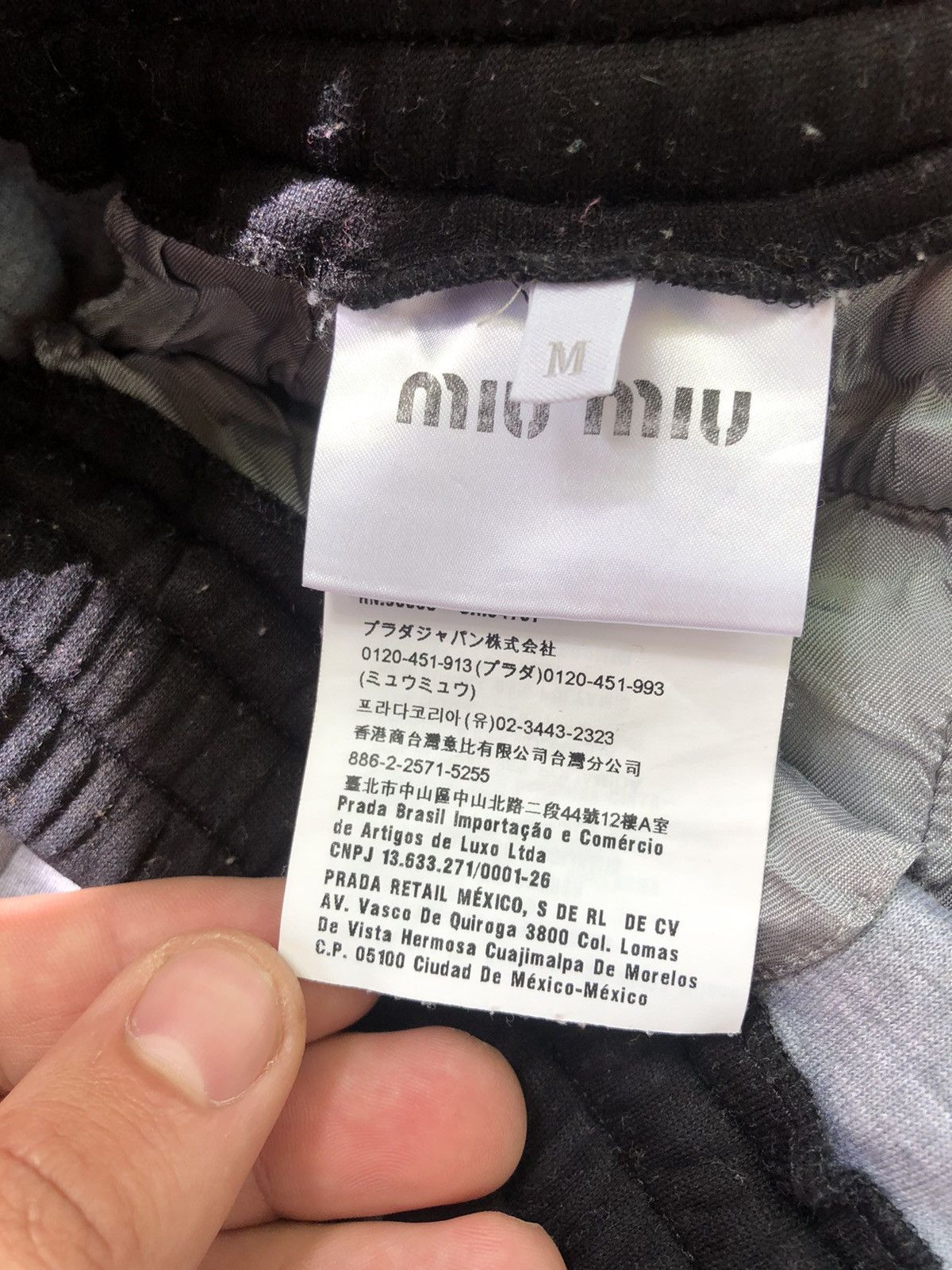 Miu Miu × Prada Miu Miu Logo Side Bands Sweatpants Size US 30 / EU 46 - 11 Thumbnail