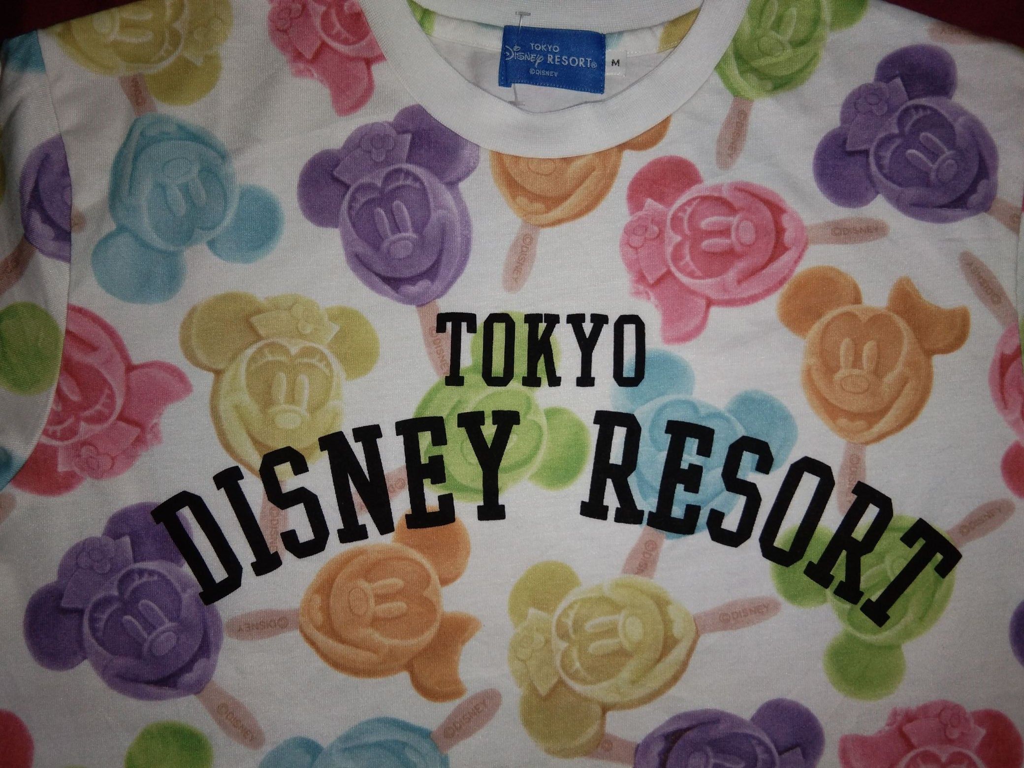 Disney Mickey Mouse Tokyo Disney Resort tshirt cartoon AOP Size US M / EU 48-50 / 2 - 1 Thumbnail