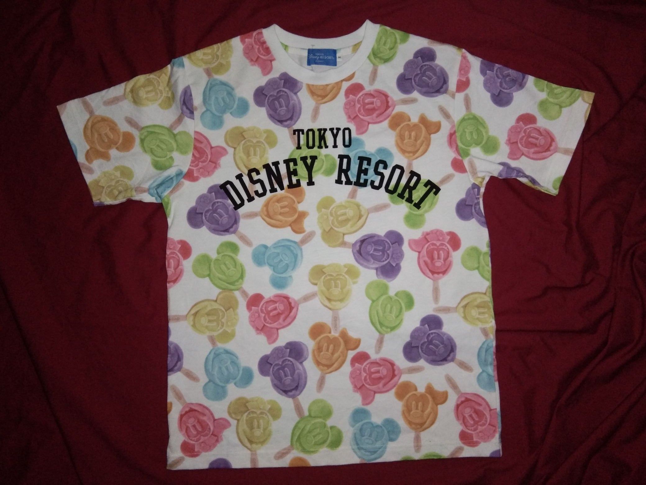 Disney Mickey Mouse Tokyo Disney Resort tshirt cartoon AOP Size US M / EU 48-50 / 2 - 2 Thumbnail