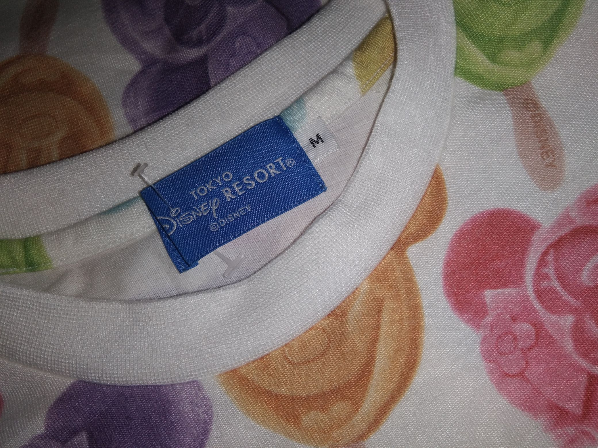 Disney Mickey Mouse Tokyo Disney Resort tshirt cartoon AOP Size US M / EU 48-50 / 2 - 4 Thumbnail