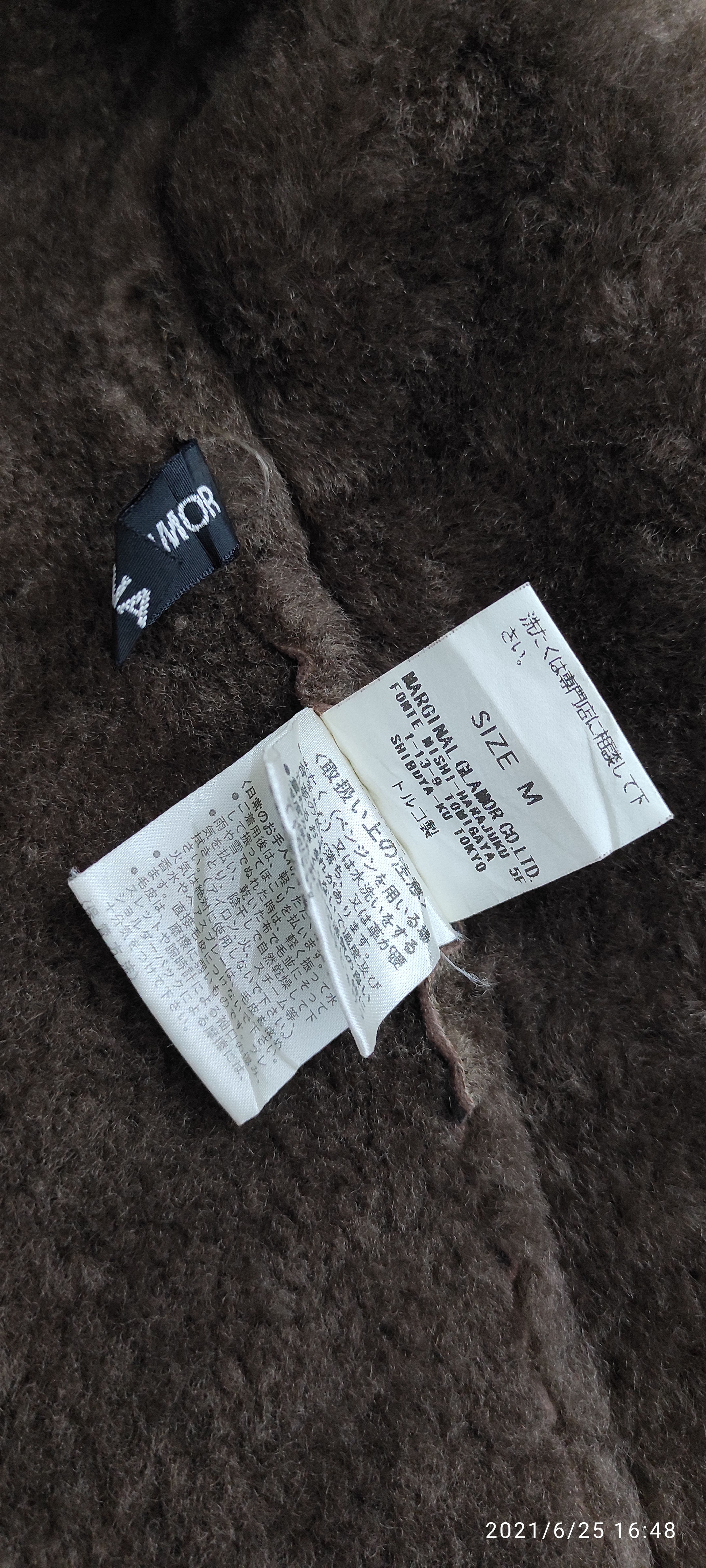 Japanese Brand Marginal Glamour classic sheep skin cropped jacket Size M / US 6-8 / IT 42-44 - 5 Thumbnail