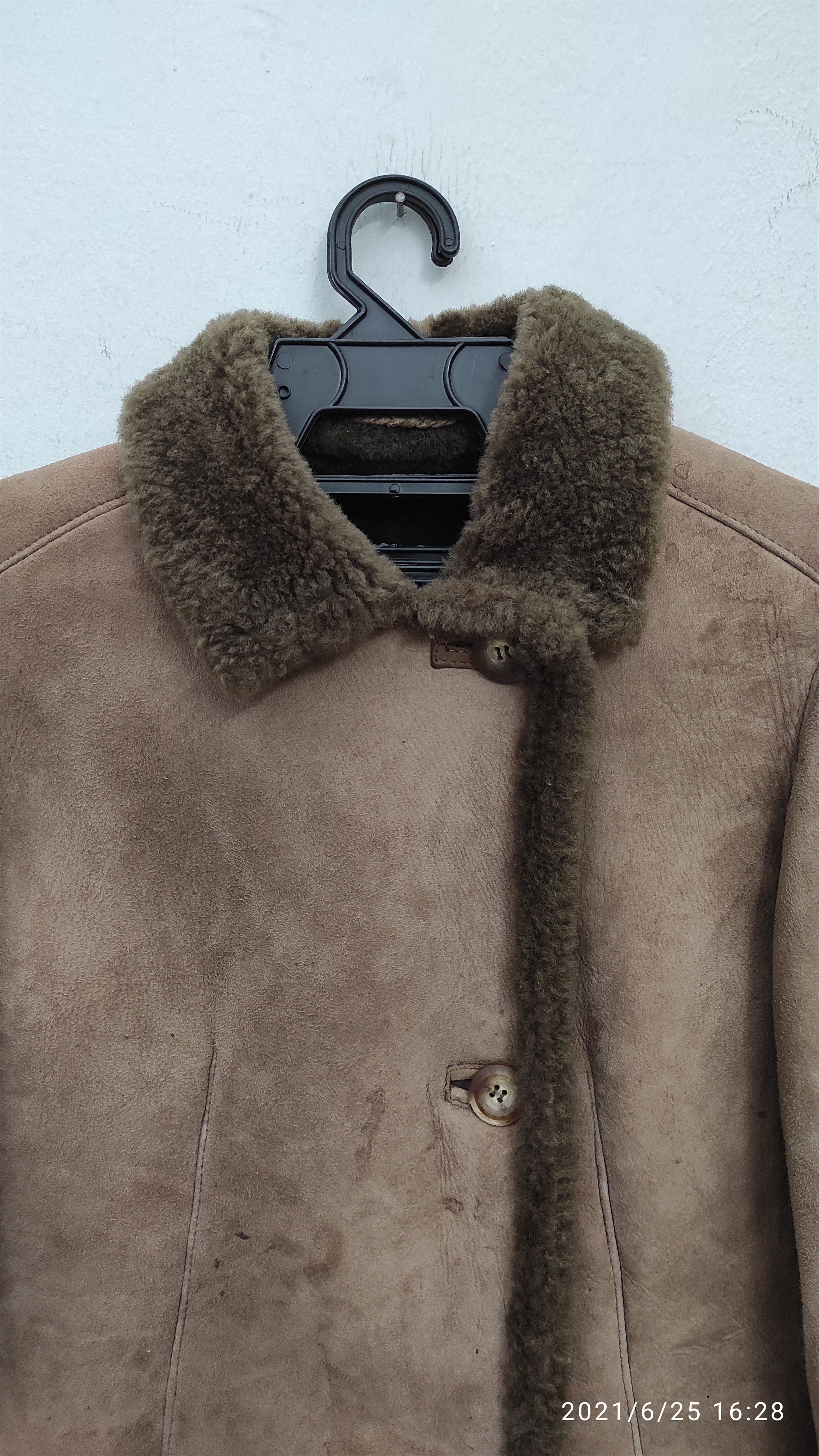 Japanese Brand Marginal Glamour classic sheep skin cropped jacket Size M / US 6-8 / IT 42-44 - 7 Thumbnail