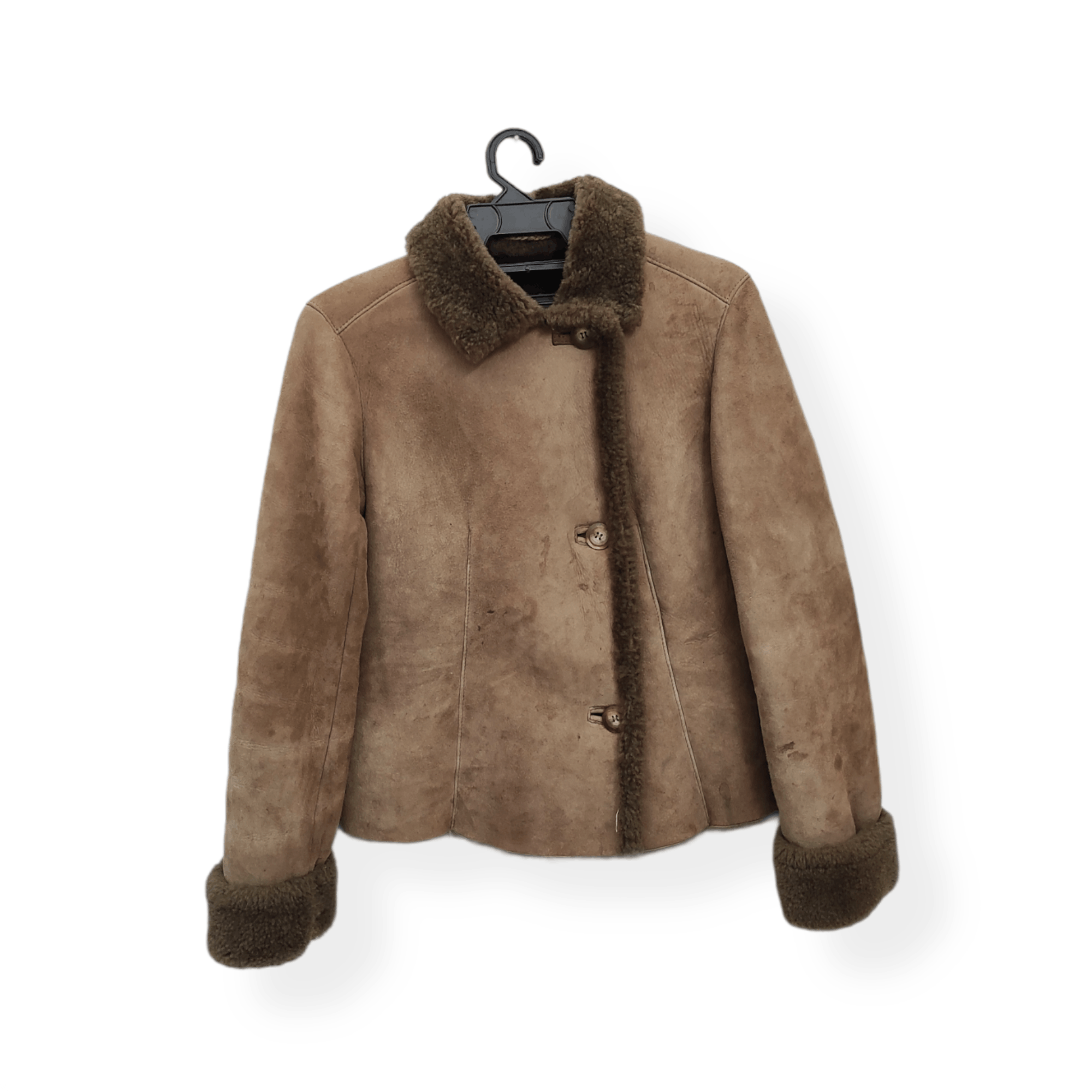 Japanese Brand Marginal Glamour classic sheep skin cropped jacket Size M / US 6-8 / IT 42-44 - 1 Thumbnail