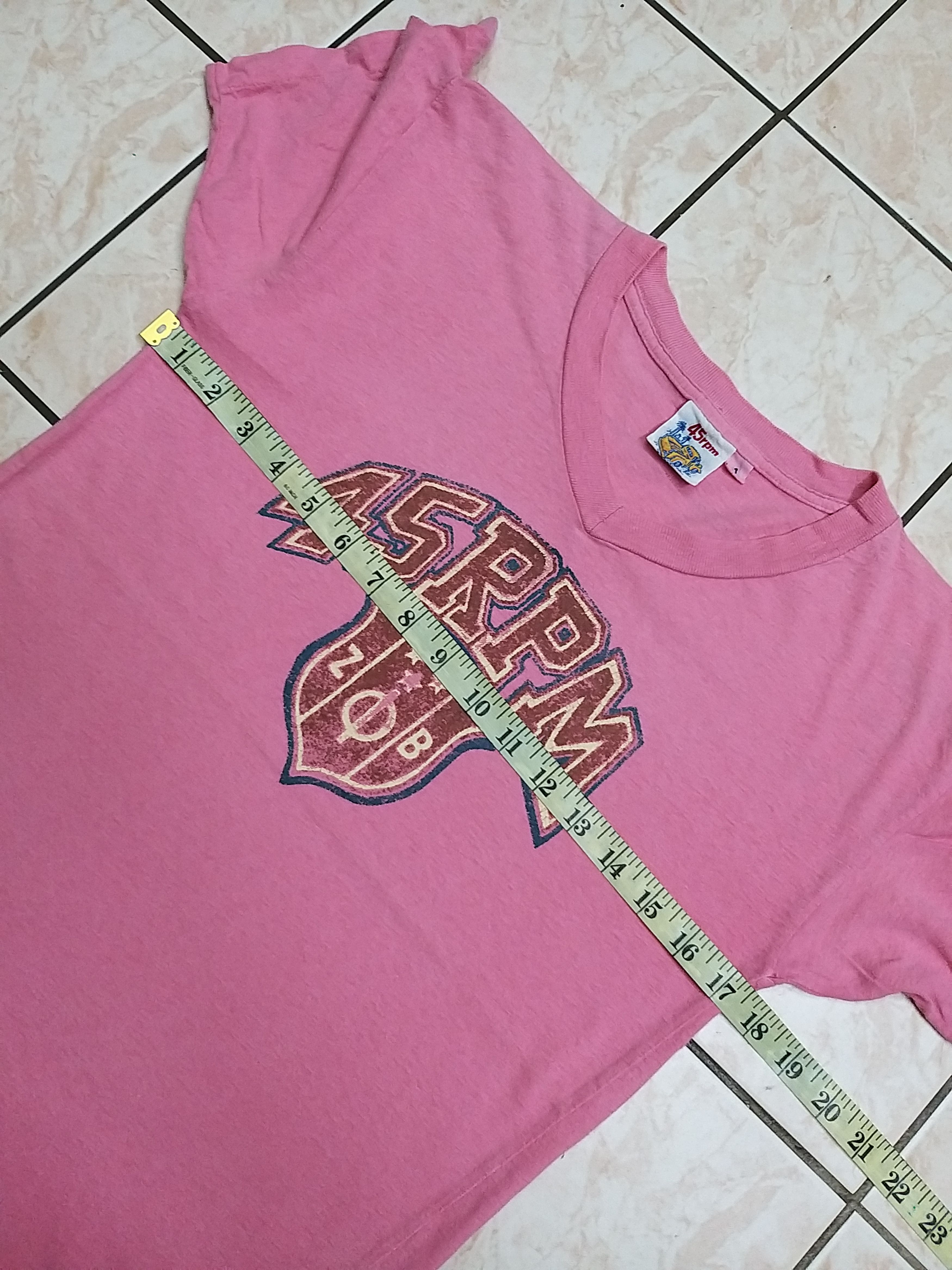 45rpm ARCHIVAL JAPANESE CULT 45RPM V-NECK T SHIRT Size US S / EU 44-46 / 1 - 4 Thumbnail