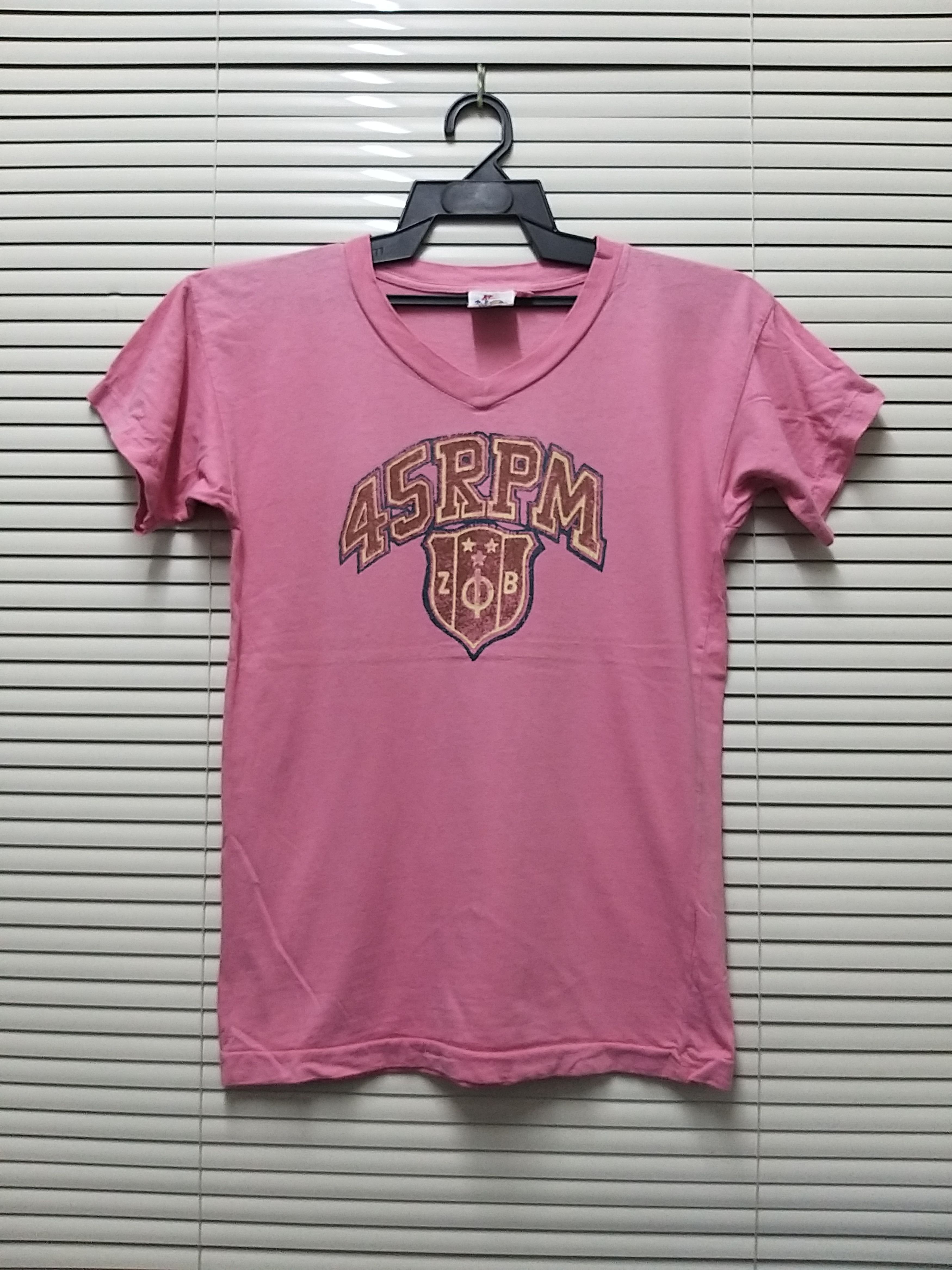 45rpm ARCHIVAL JAPANESE CULT 45RPM V-NECK T SHIRT Size US S / EU 44-46 / 1 - 2 Thumbnail