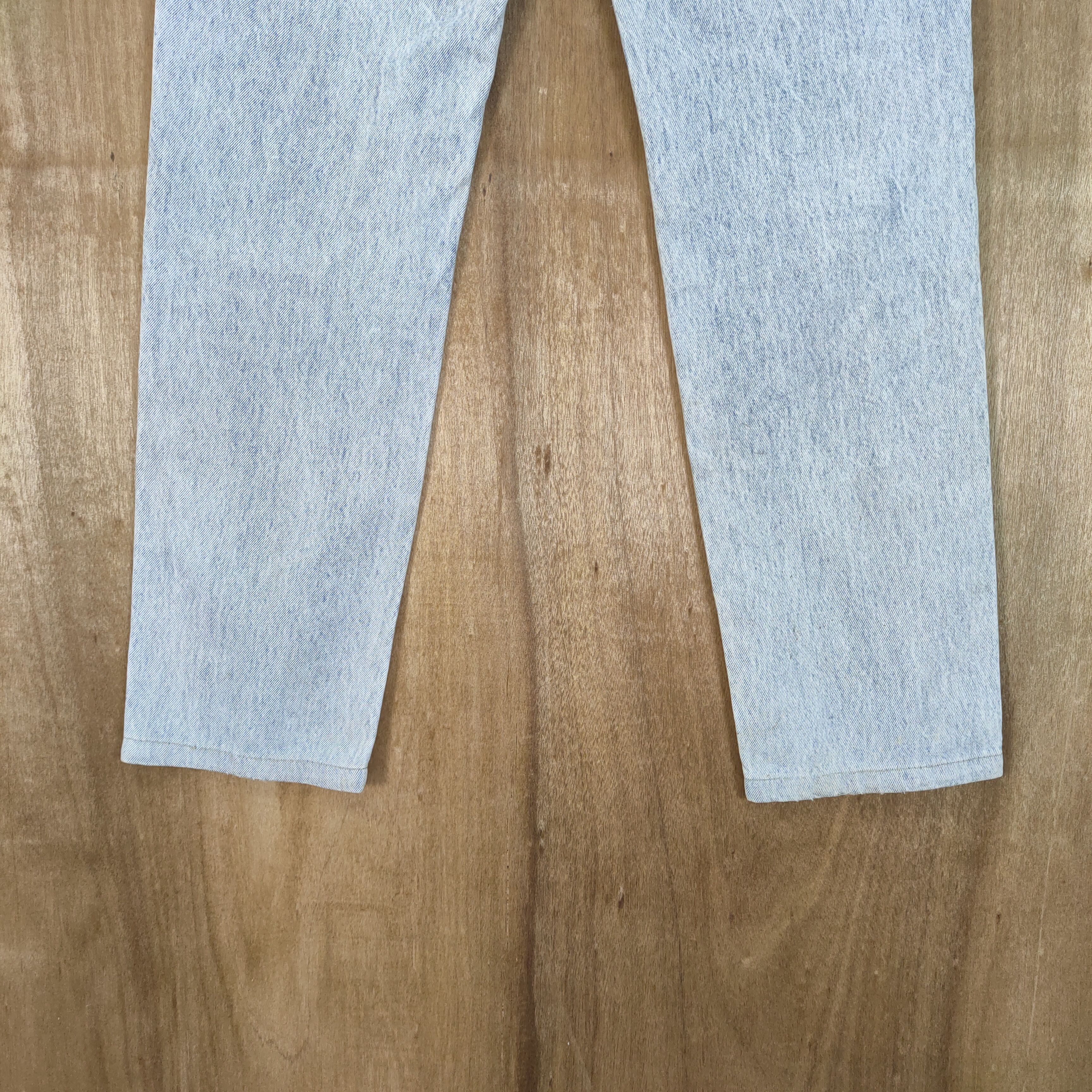 Edwin VINTAGE 90' EDWIN LIGHT BLUE ACID WASH JEANS PANTS Size US 28 / EU 44 - 11 Thumbnail