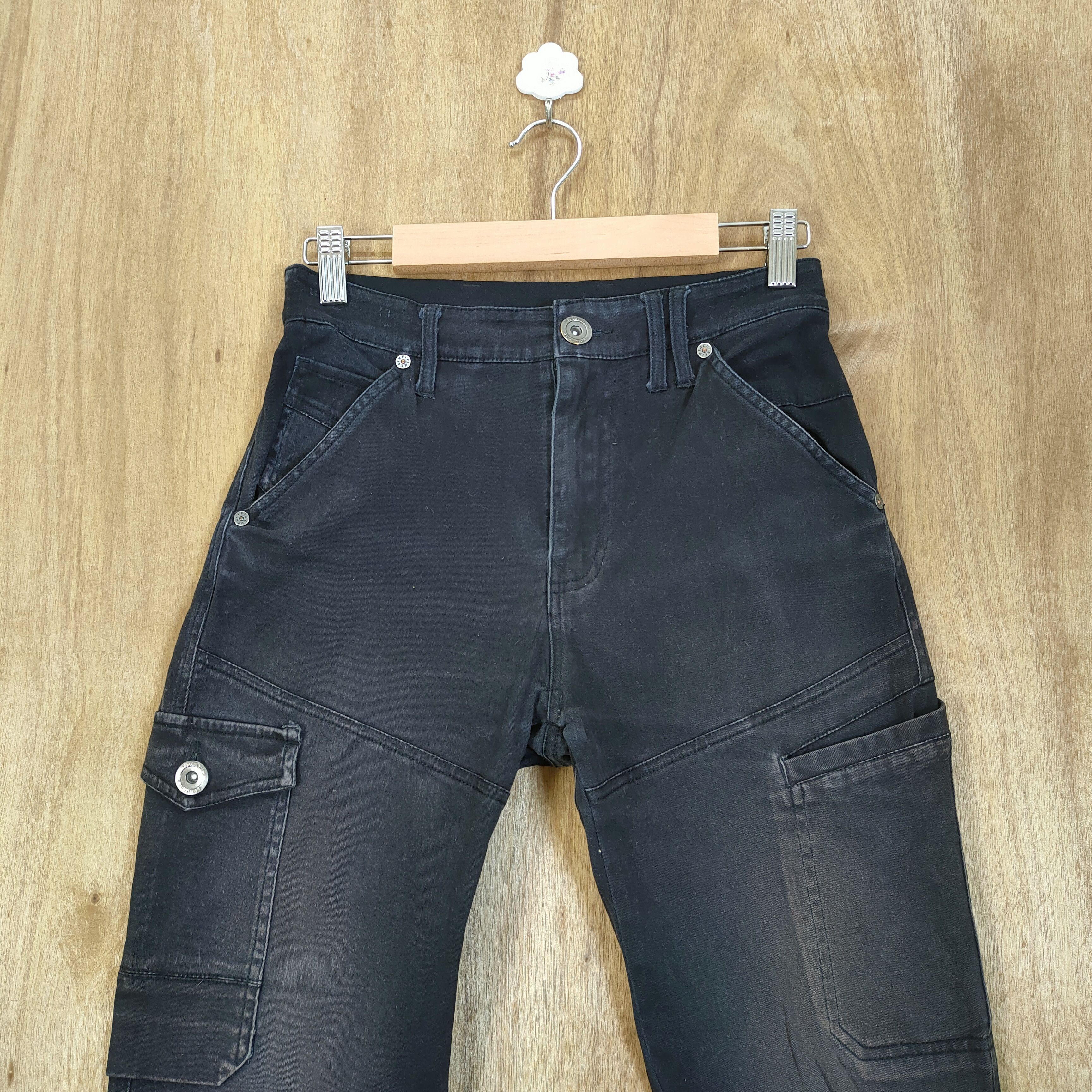 VINTAGE JAPANESE BRAND SKINNY CARGO PANTS