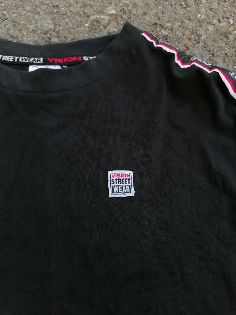 Vision Streetwear Vision Streetwear Side Tape Longsleeve Tee Size US M / EU 48-50 / 2 - 3 Thumbnail