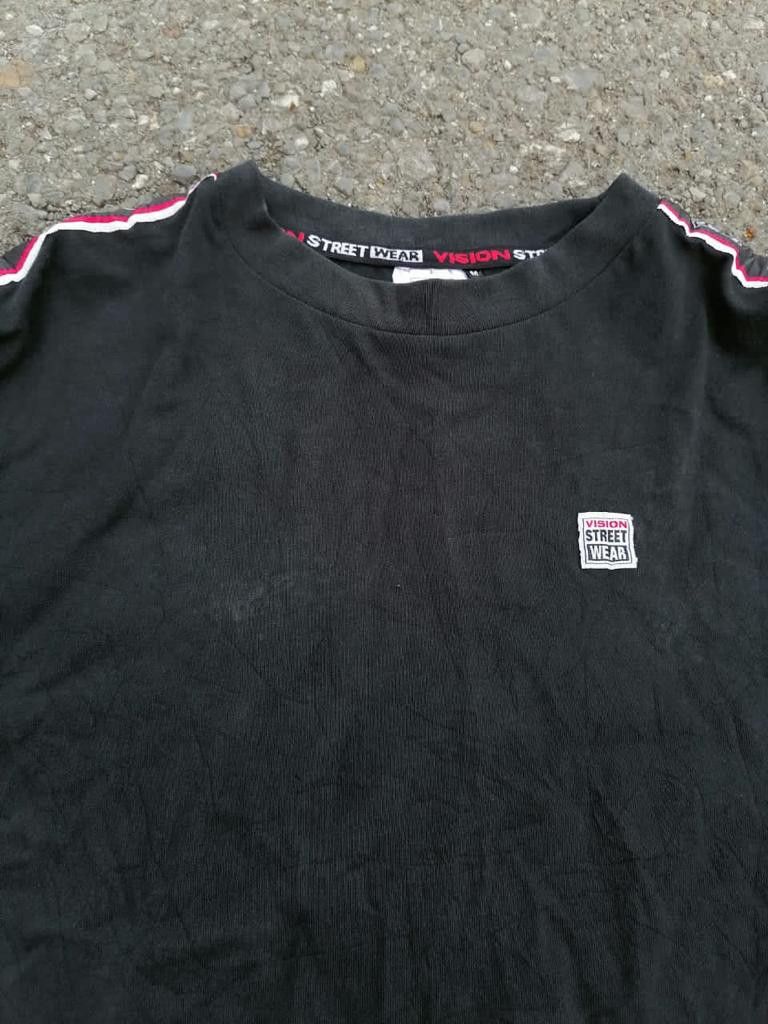 Vision Streetwear Vision Streetwear Side Tape Longsleeve Tee Size US M / EU 48-50 / 2 - 4 Thumbnail