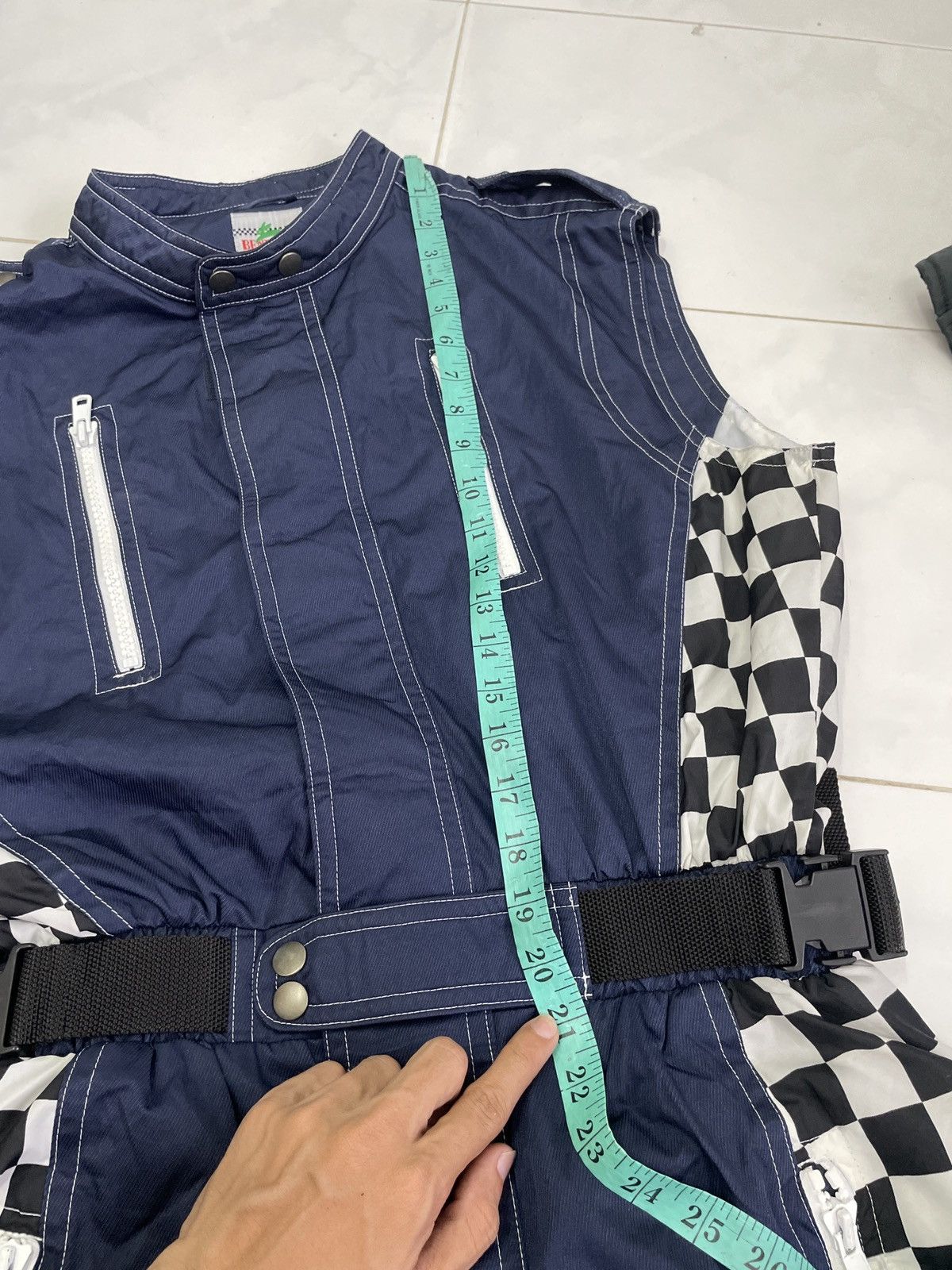 Benetton 💥BENETTON OVERALL RACING SUIT Size US 34 / EU 50 - 10 Thumbnail