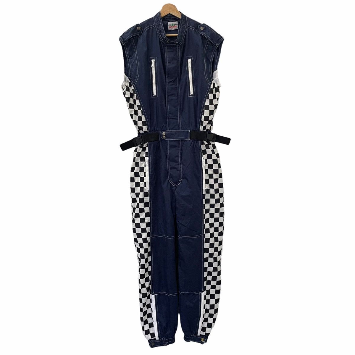 Benetton 💥BENETTON OVERALL RACING SUIT Size US 34 / EU 50 - 4 Thumbnail