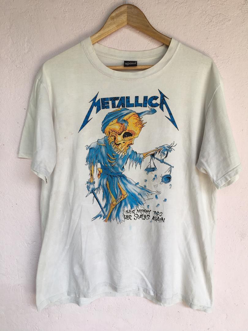 Official Metallica - Doris Graphic T-Shirt | Rock Band Tee In Loose Fit