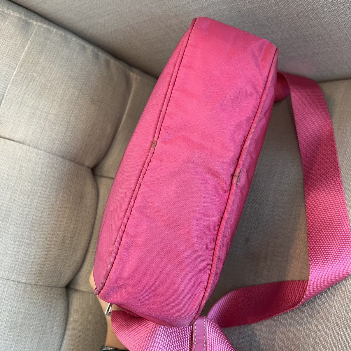 Prada ✨RARE✨Prada Pink Nylon Mini Crossbody Bag Size ONE SIZE - 11 Thumbnail