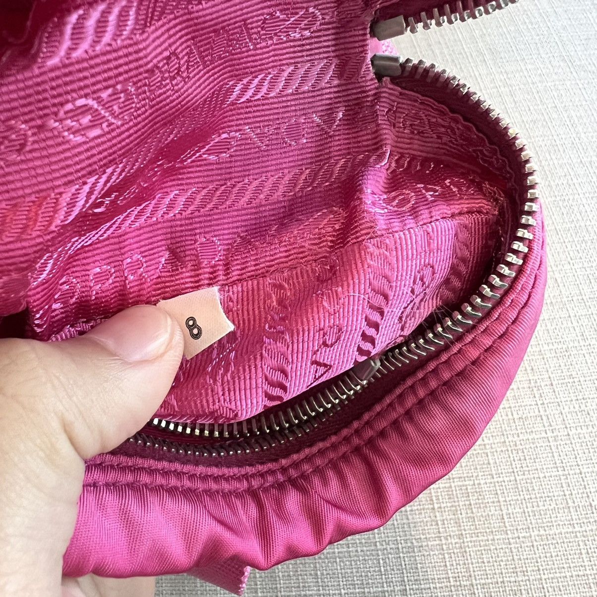 Prada ✨RARE✨Prada Pink Nylon Mini Crossbody Bag Size ONE SIZE - 17 Thumbnail