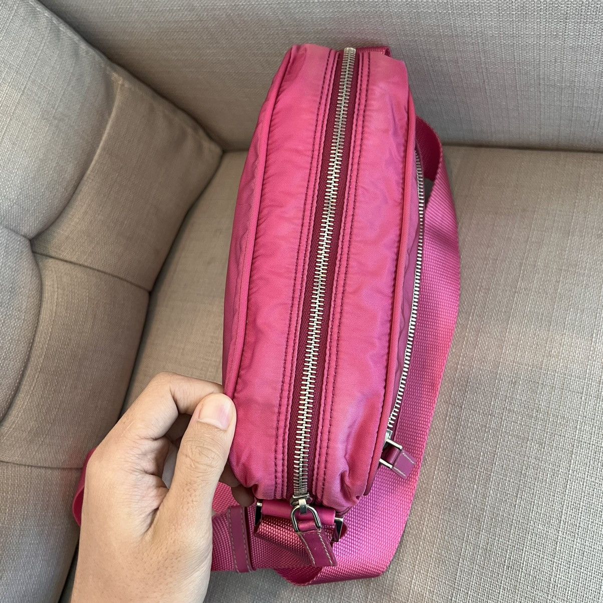 Prada ✨RARE✨Prada Pink Nylon Mini Crossbody Bag Size ONE SIZE - 10 Thumbnail
