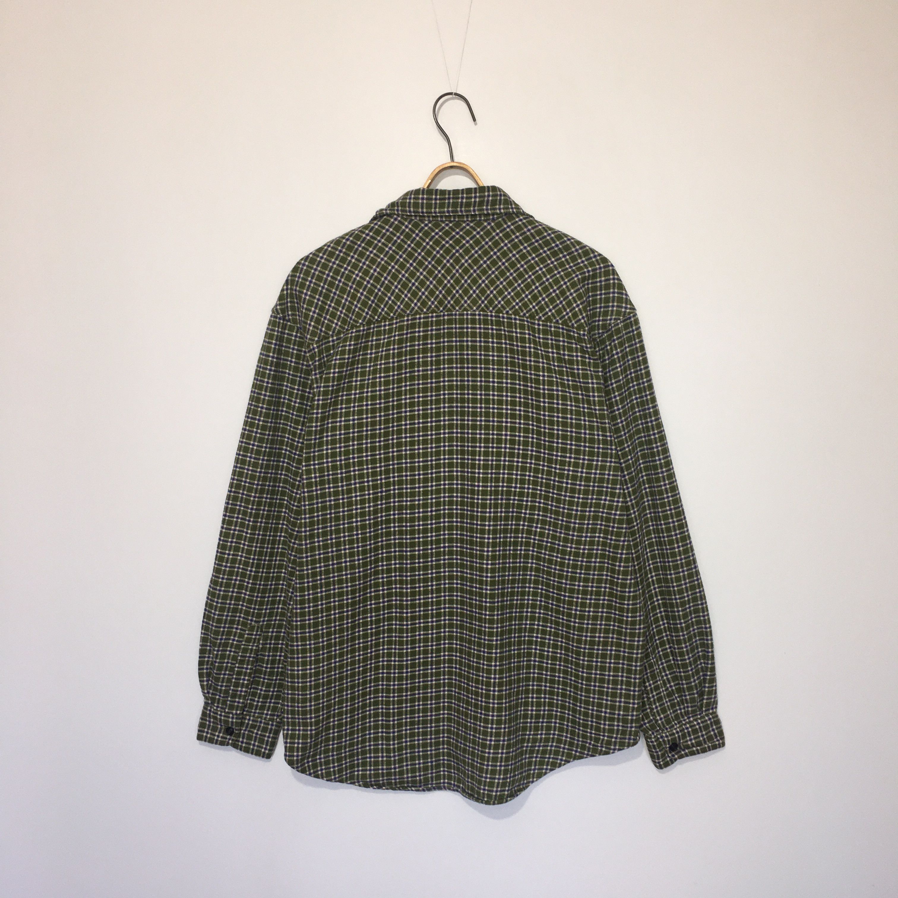 Levi's Levi`s Vintg 90s Travis Scott Style Checkered Flannel Shirt Size US XL / EU 56 / 4 - 2 Thumbnail