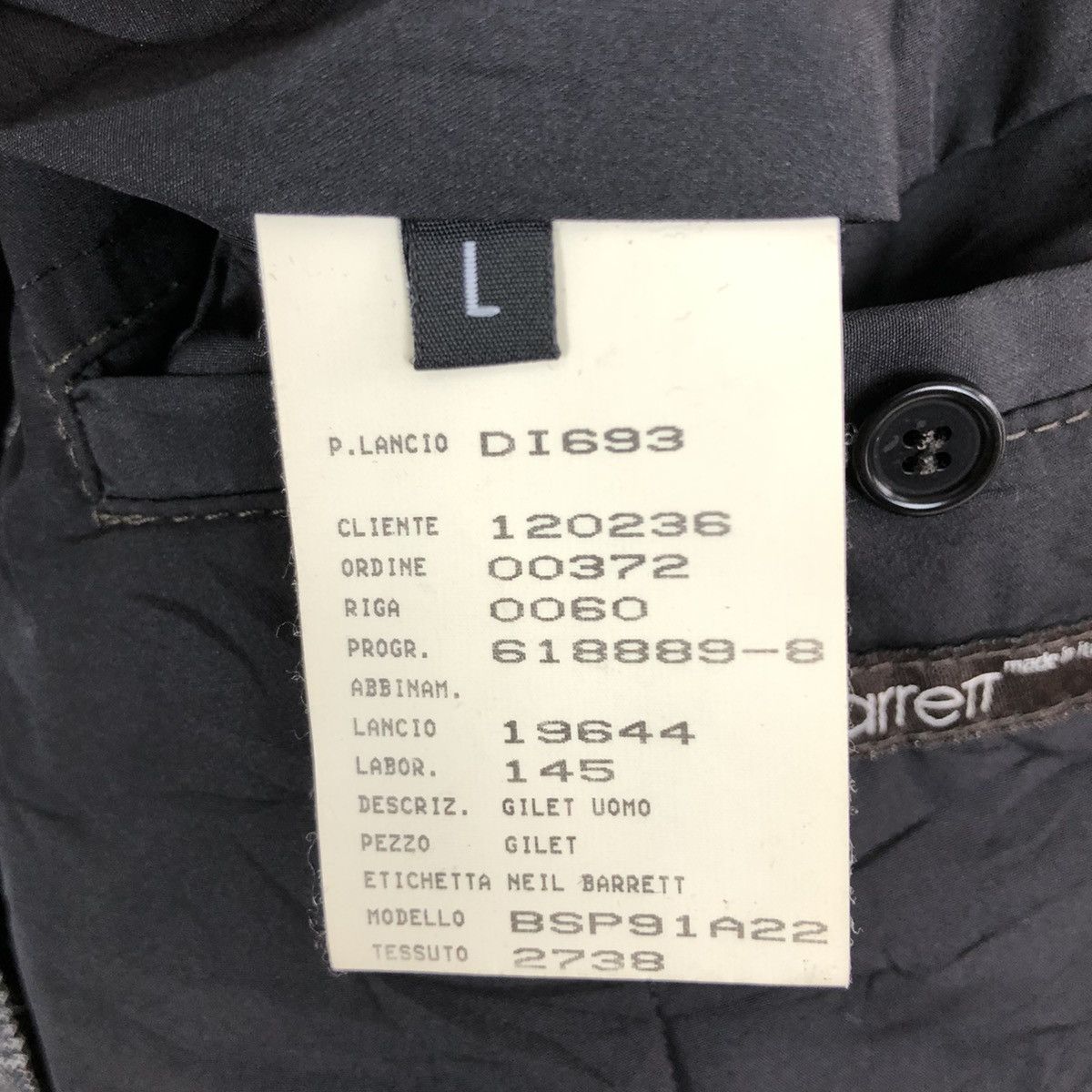 Neil Barrett ✈️🔥NEIL BARRET TRACEY VEST VINTAGE🔥✈️ Size US L / EU 52-54 / 3 - 12 Thumbnail
