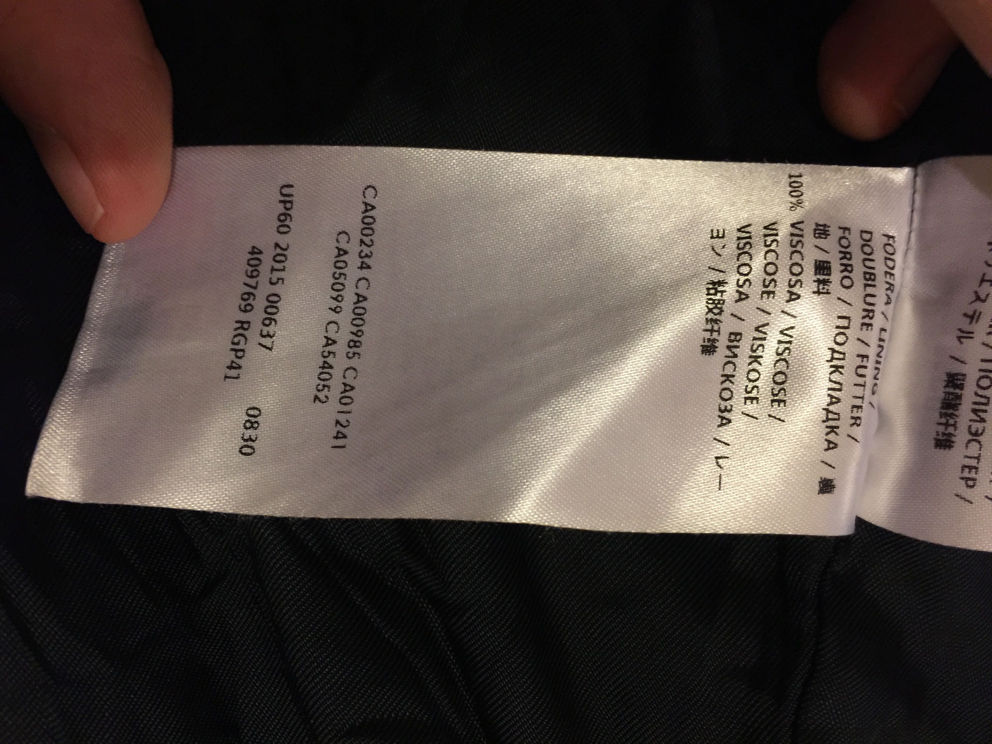 Alexander McQueen Geometric bomber Size US L / EU 52-54 / 3 - 7 Thumbnail
