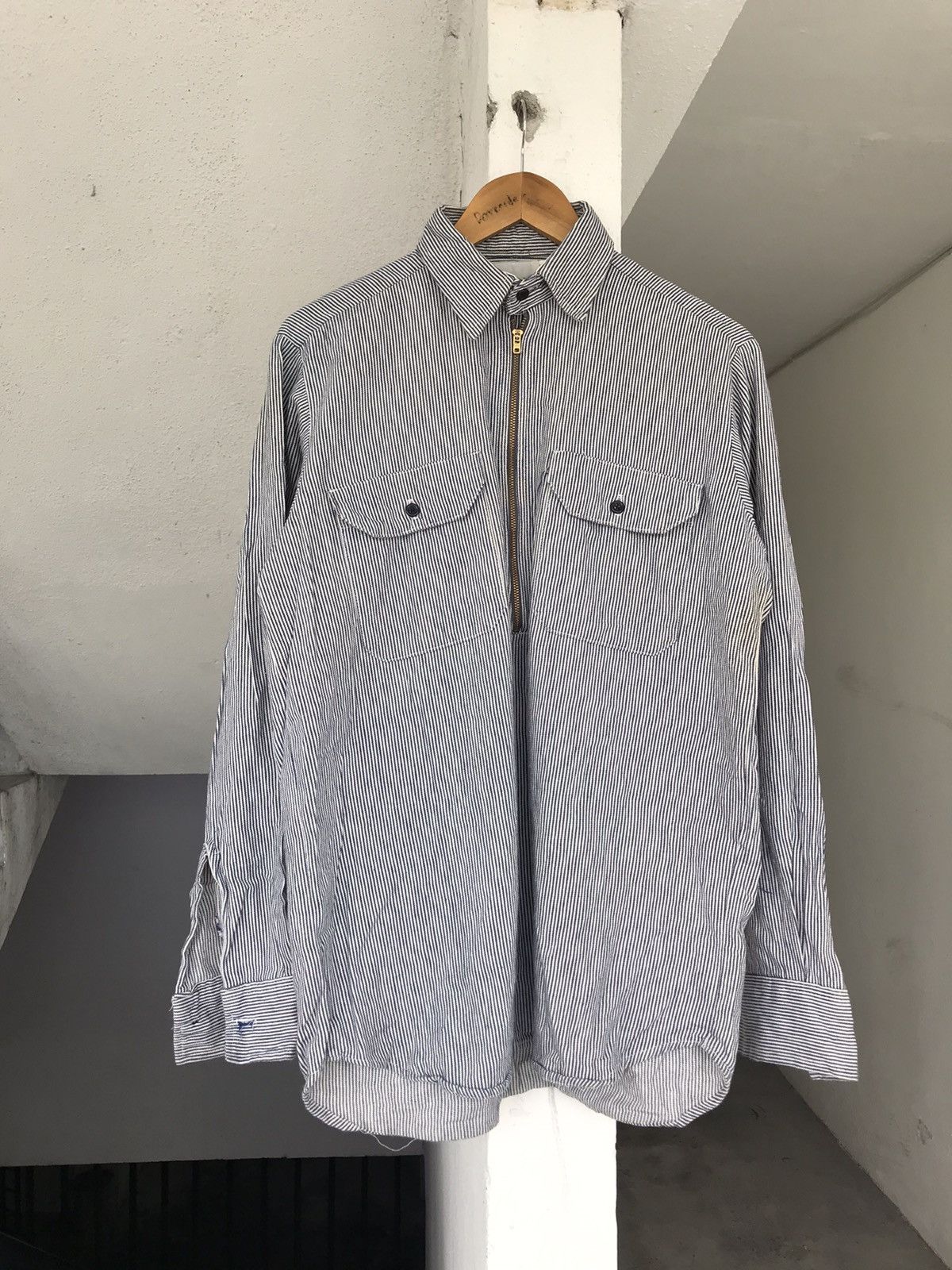 70s Key Half zip Hikori