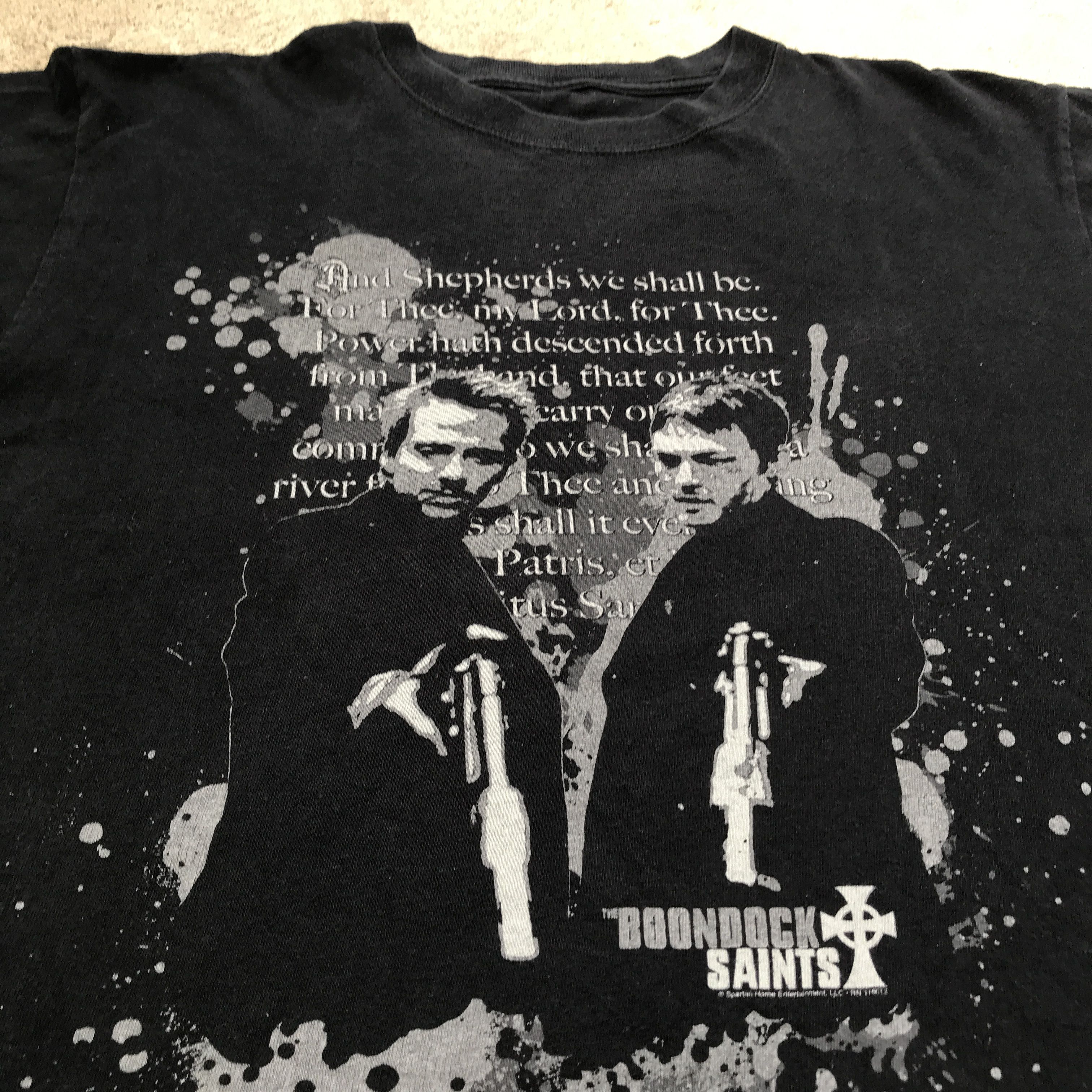 Expert Horror × Vintage Vintage Y2K The Boondock Saints Movie Promo Tee Size US XL / EU 56 / 4 - 2 Thumbnail