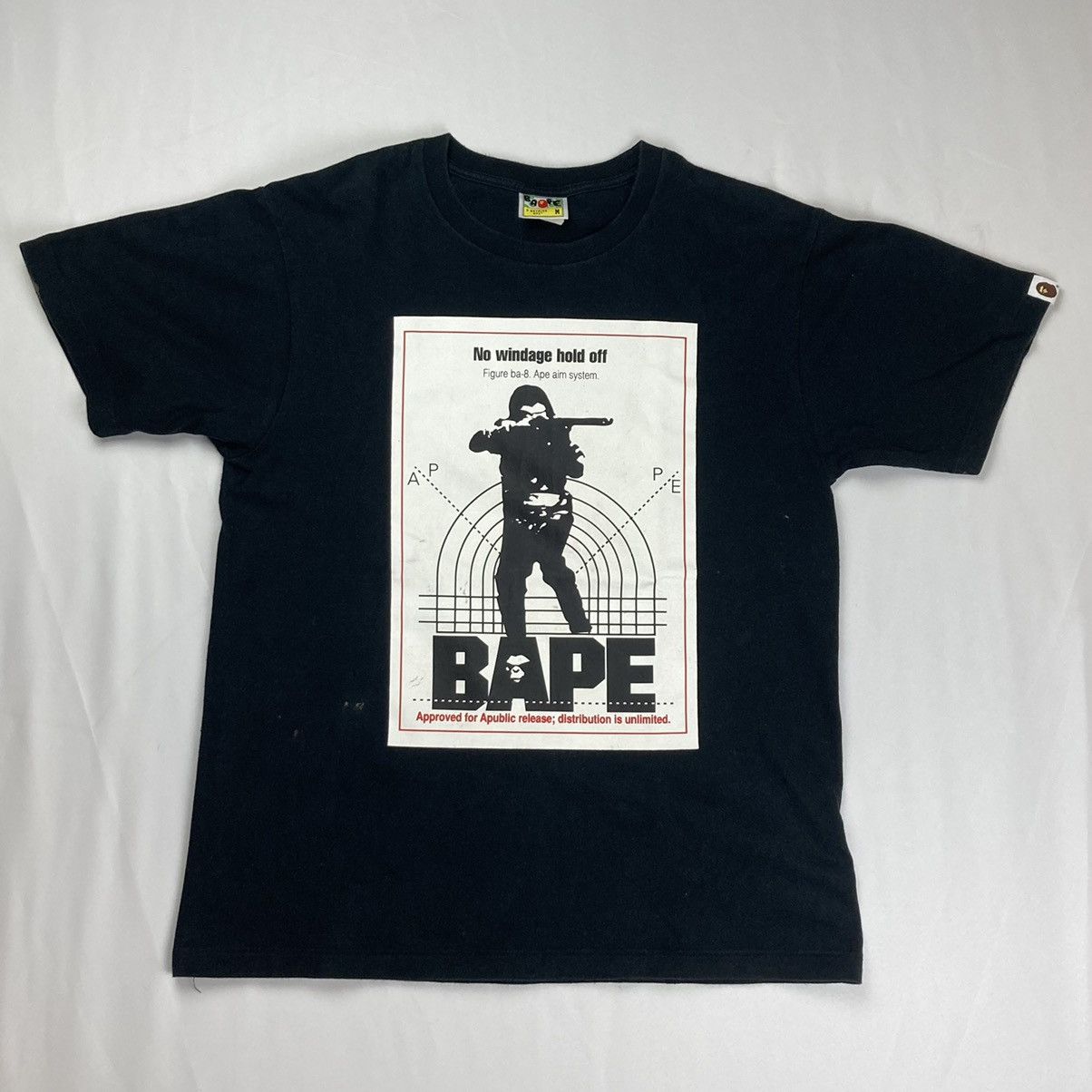 Bape Vintage 90s A Bathing Ape Target Tee | Grailed
