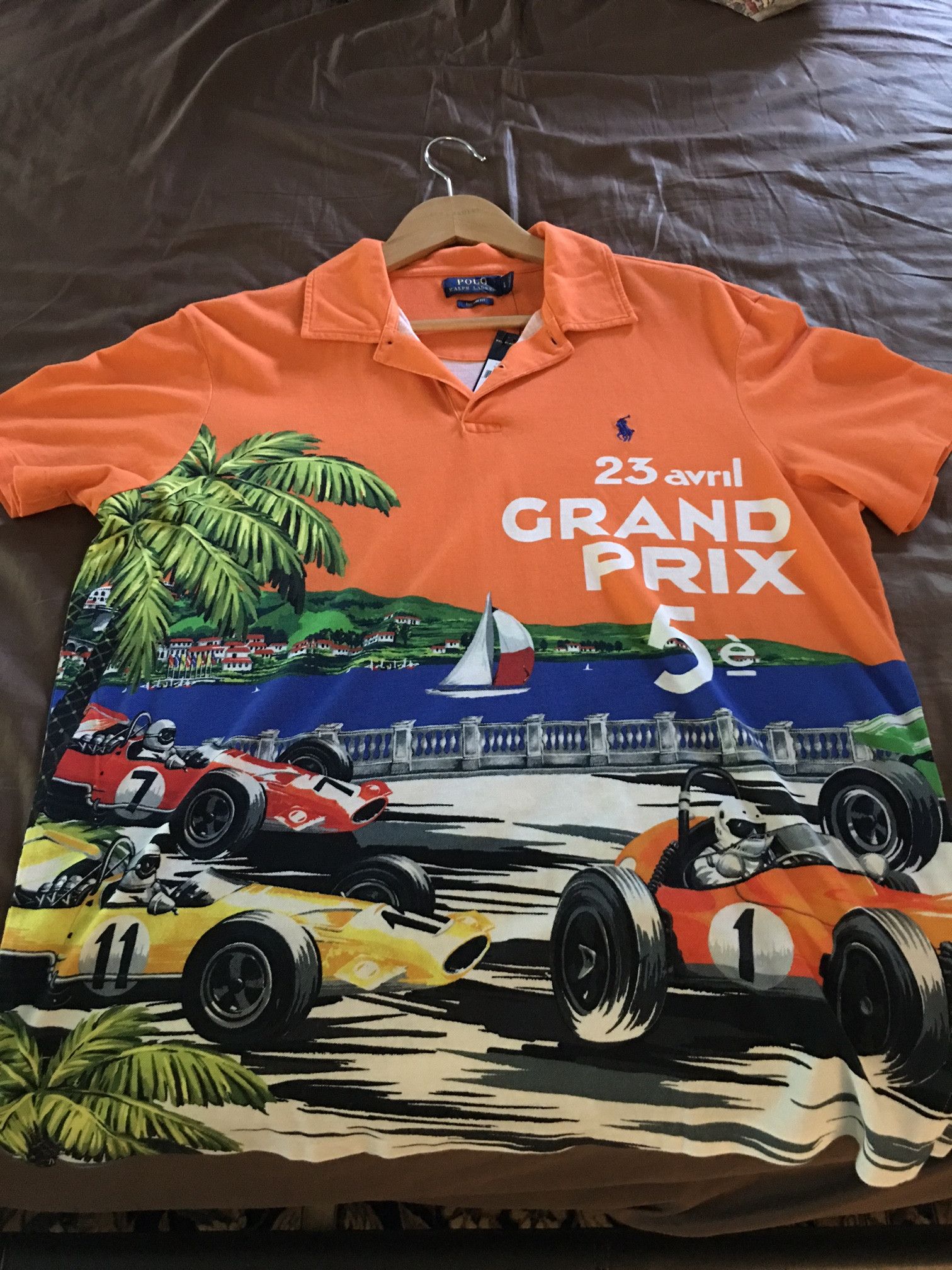 Polo Ralph Lauren Grand Prix Polo Shirt | Grailed