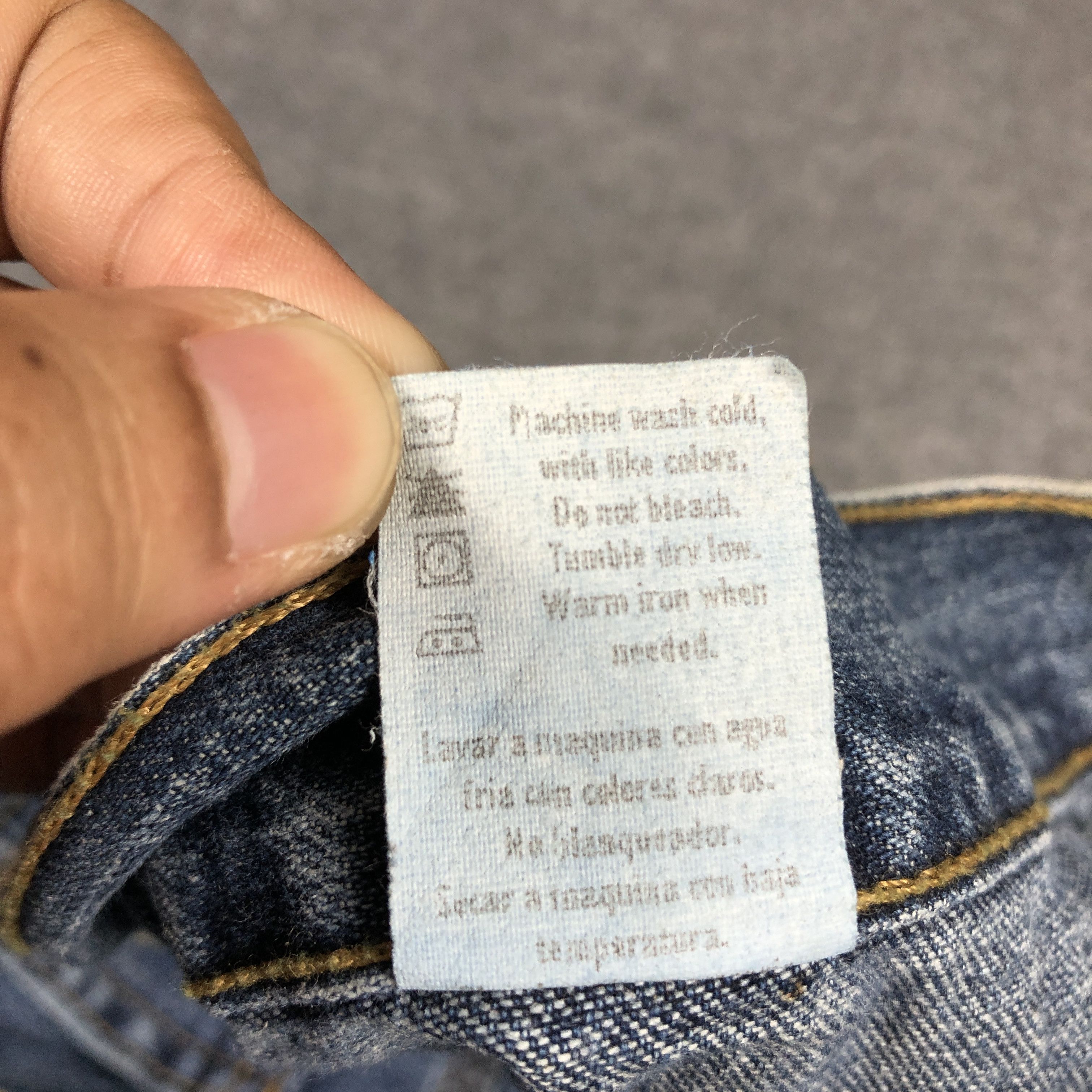 Faded Glory × Vintage Vintage Faded Glory Short Carpenter Jeans L726 Size US 43 - 5 Thumbnail