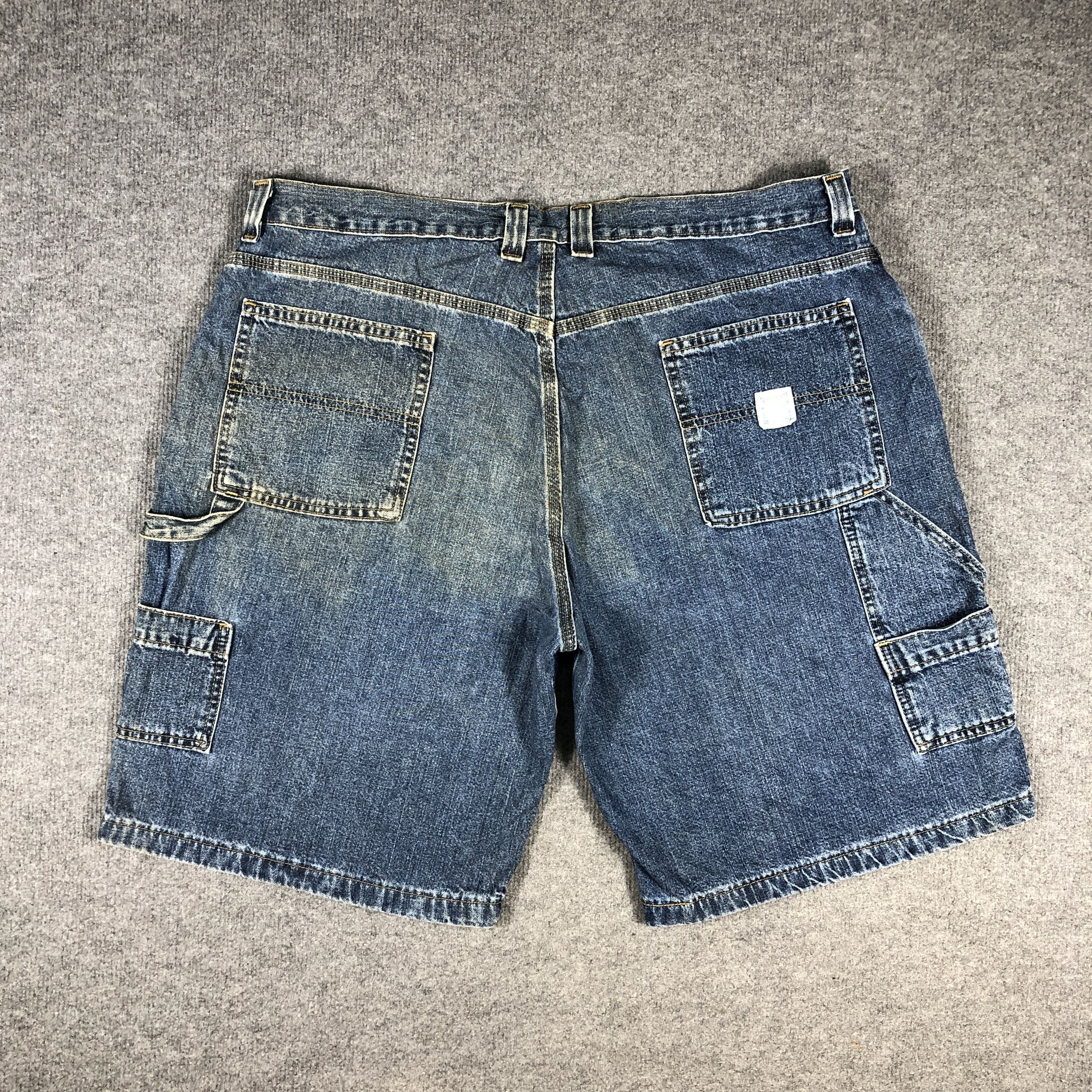 Faded Glory × Vintage Vintage Faded Glory Short Carpenter Jeans L726 Size US 43 - 2 Thumbnail