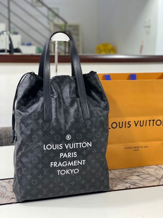 Louis Vuitton Fragment Monogram Eclipse Cabas Light Tote Bag