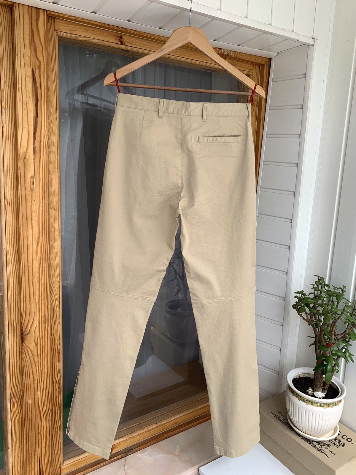 Prada × Vintage Prada Red Tab Vintage Chino Pants Size S Size US 30 / EU 46 - 6 Thumbnail