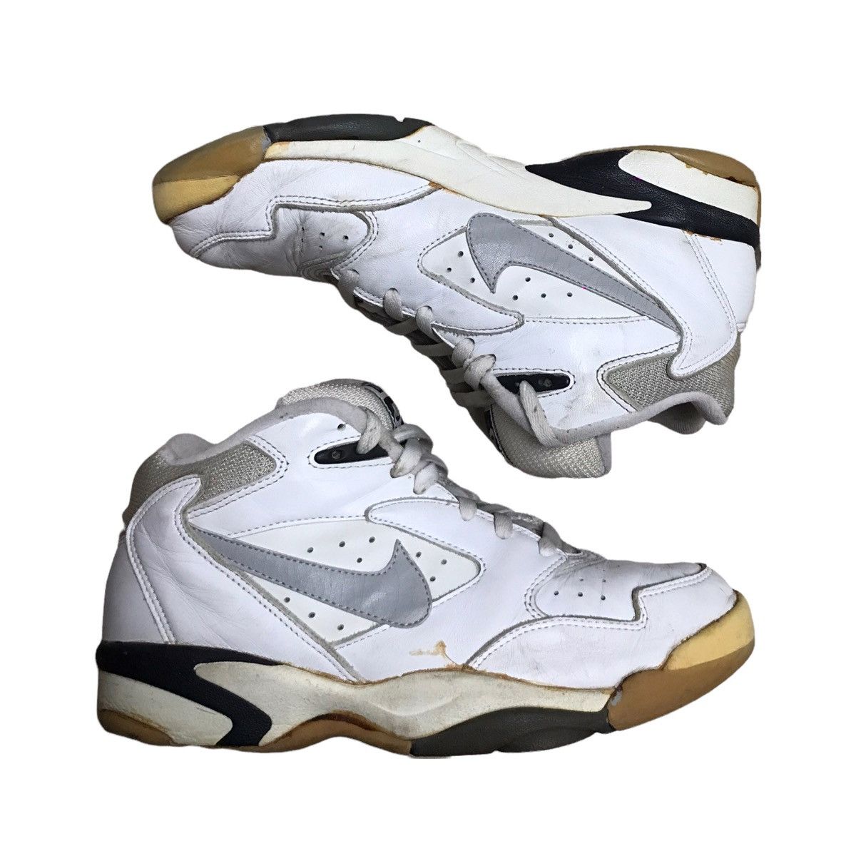 Nike × Vintage Vintage Nike Court Force Neutral Grey Size US 9.5 / EU 42-43 - 1 Thumbnail