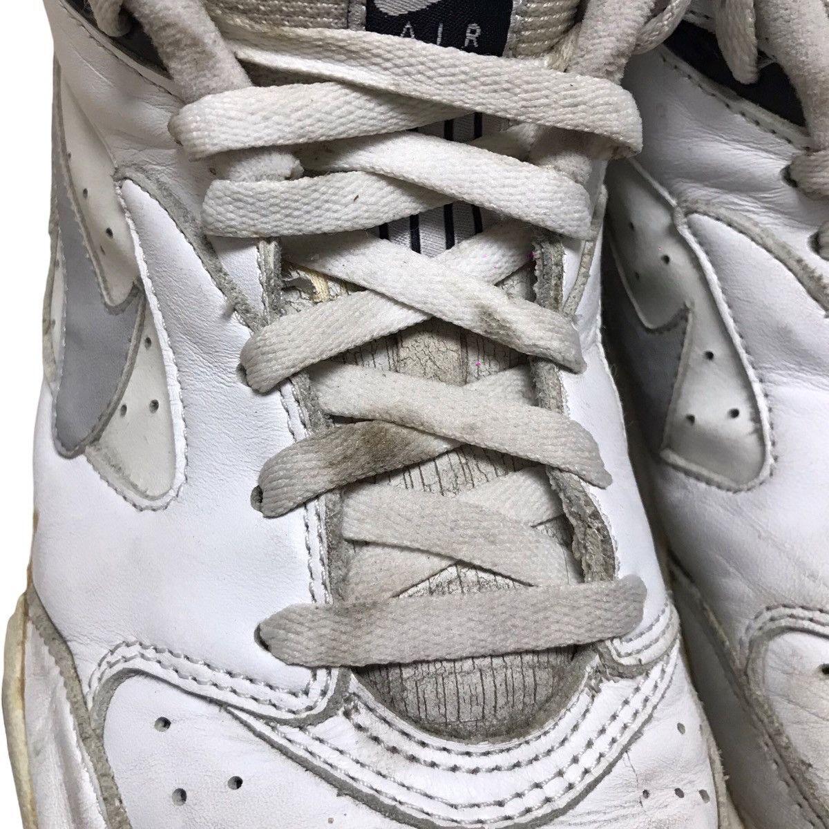 Nike × Vintage Vintage Nike Court Force Neutral Grey Size US 9.5 / EU 42-43 - 7 Thumbnail