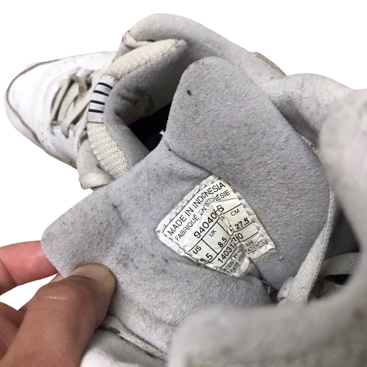 Nike × Vintage Vintage Nike Court Force Neutral Grey Size US 9.5 / EU 42-43 - 8 Thumbnail