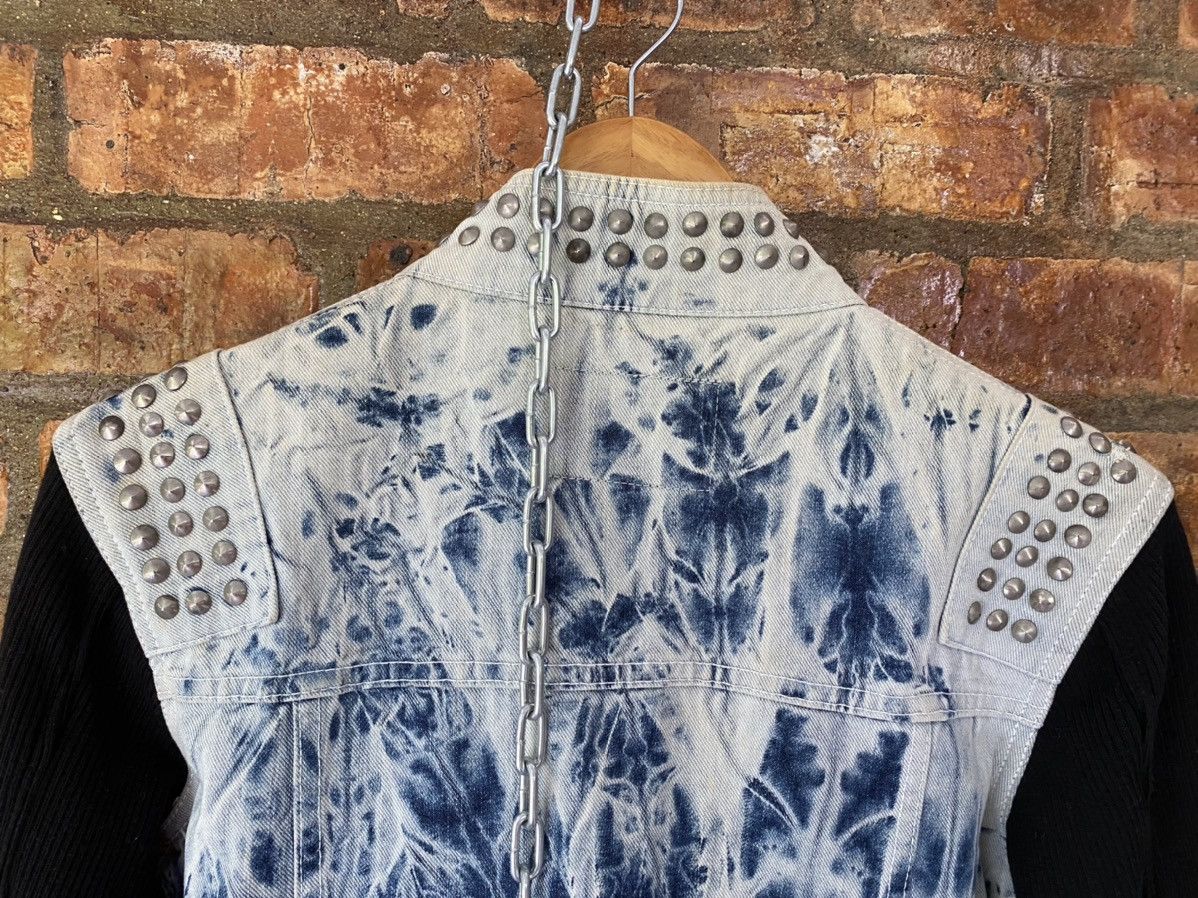 Japanese Brand Glad News japan Studs acids wash hybrid jacket Size US M / EU 48-50 / 2 - 14 Thumbnail
