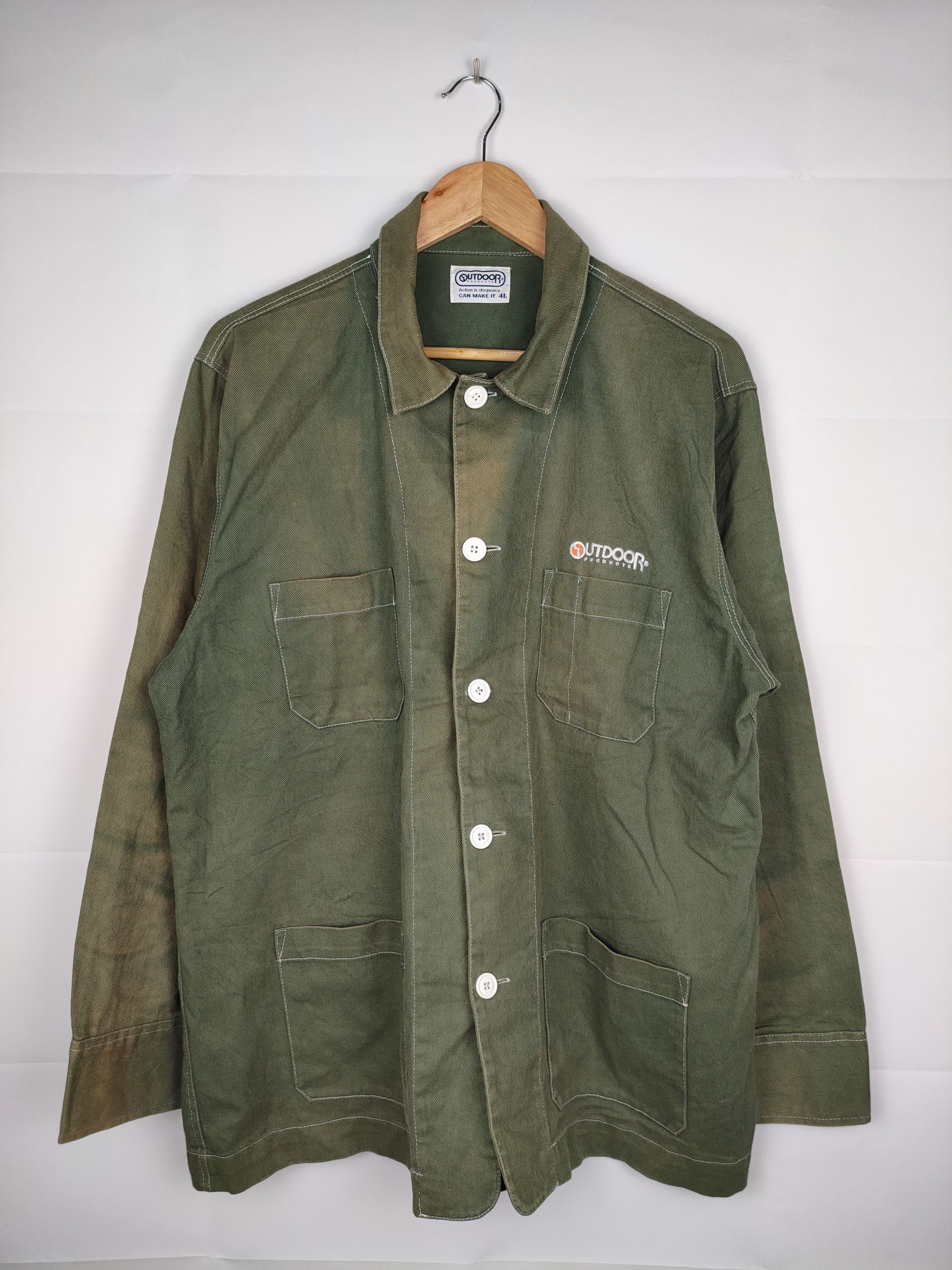 Vintage Vintage Outdoor Sunfaded Jacket Size US L / EU 52-54 / 3 - 1 Thumbnail