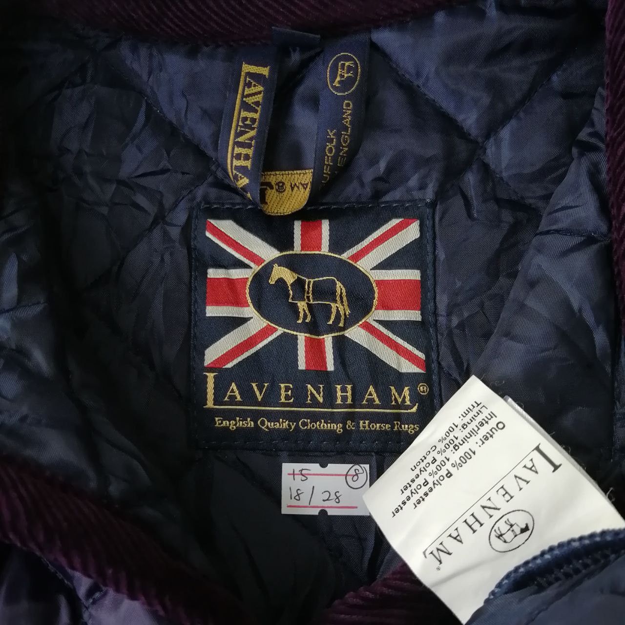 Lavenham 🔥 Vintage Lavenham Puffer Jacket Made in England Size US S / EU 44-46 / 1 - 5 Thumbnail