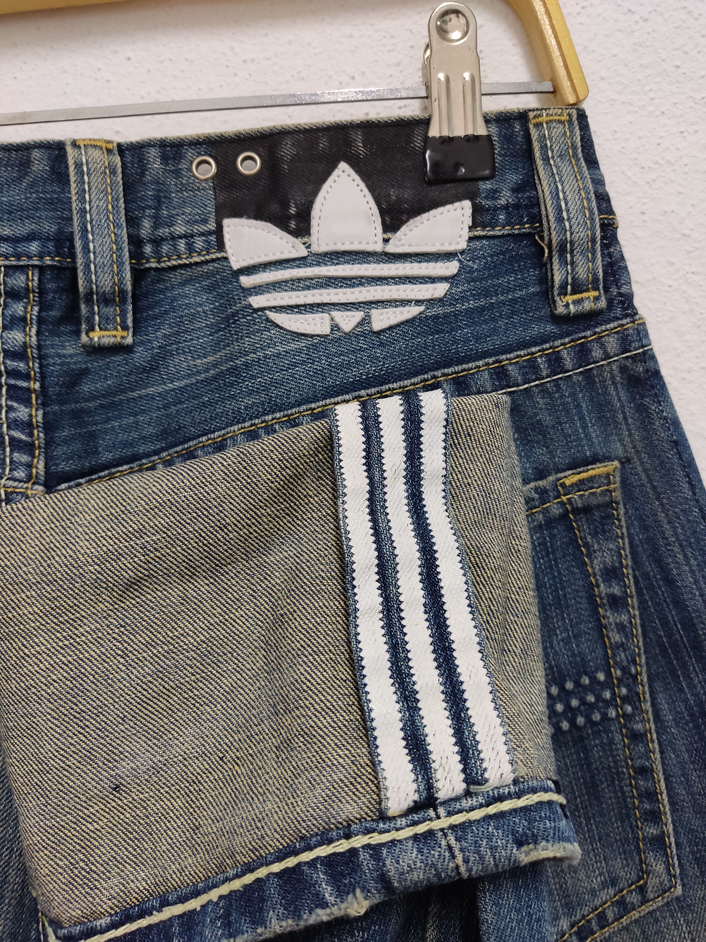 Adidas ADIDAS x DIESEL DISTRESSED DENIM JEANS | Grailed