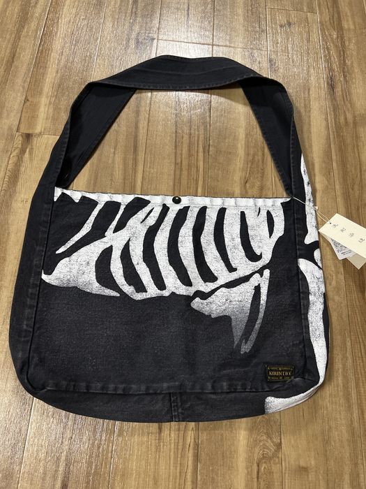 Kapital Kapital Bone Skeleton Shoulder Bag | Grailed