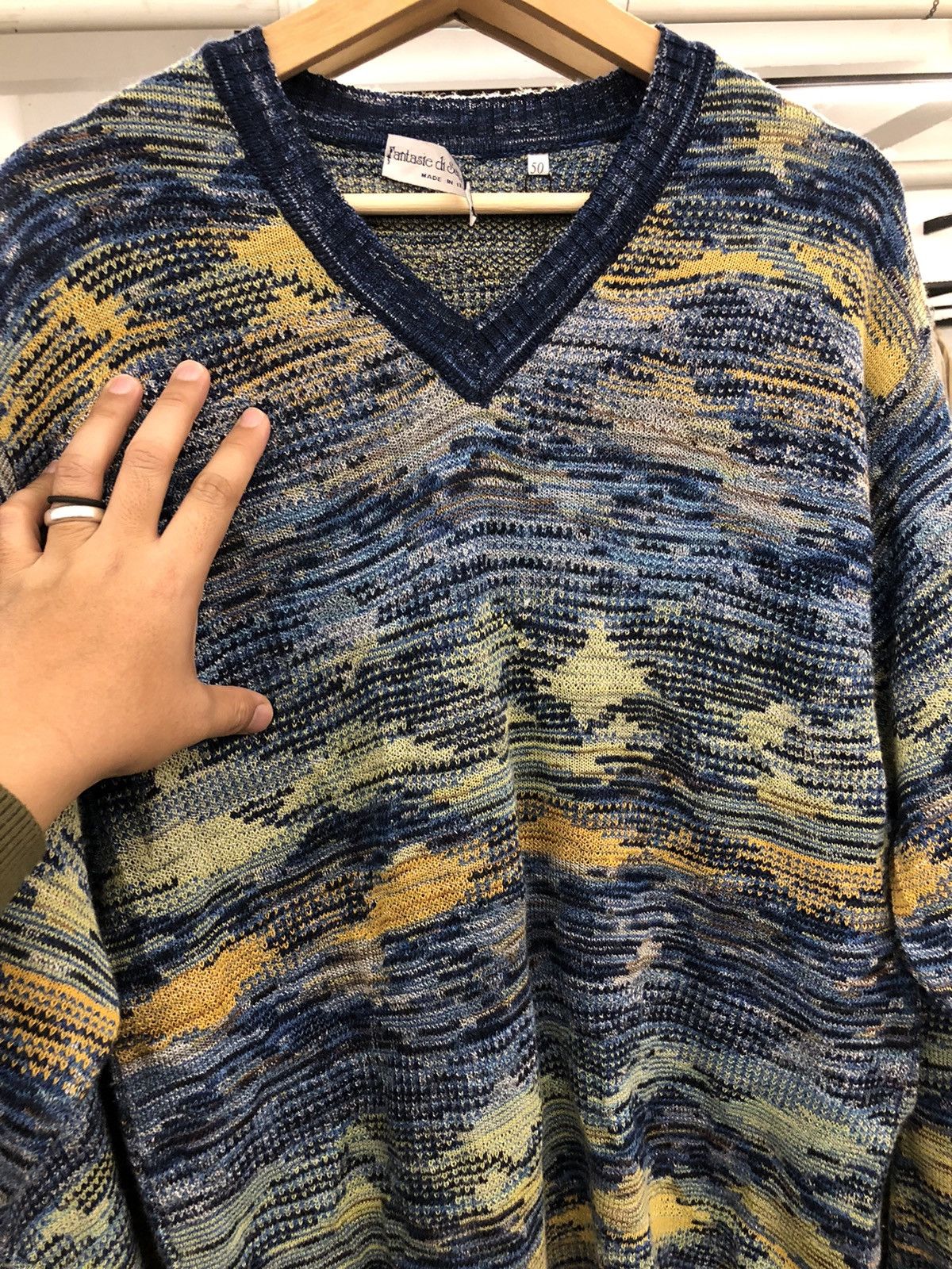 Aran Isles Knitwear Italy knitwear Luxury Colour Size US M / EU 48-50 / 2 - 11 Thumbnail